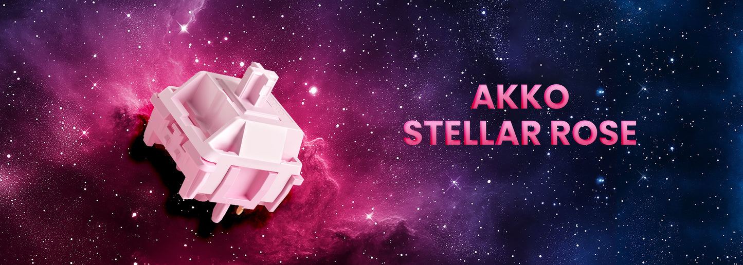 Akko Stellar Rose Linear Switches (10 pack)