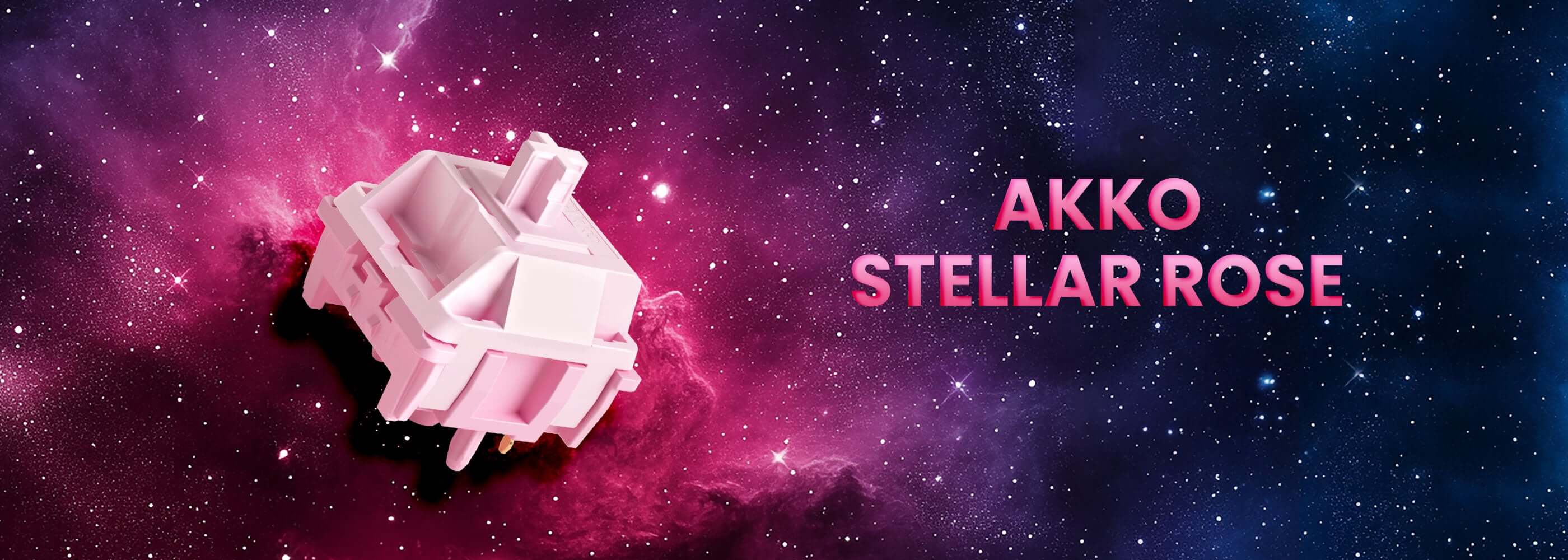 Akko Stellar Rose Linear Switches (10 pack) £3.00