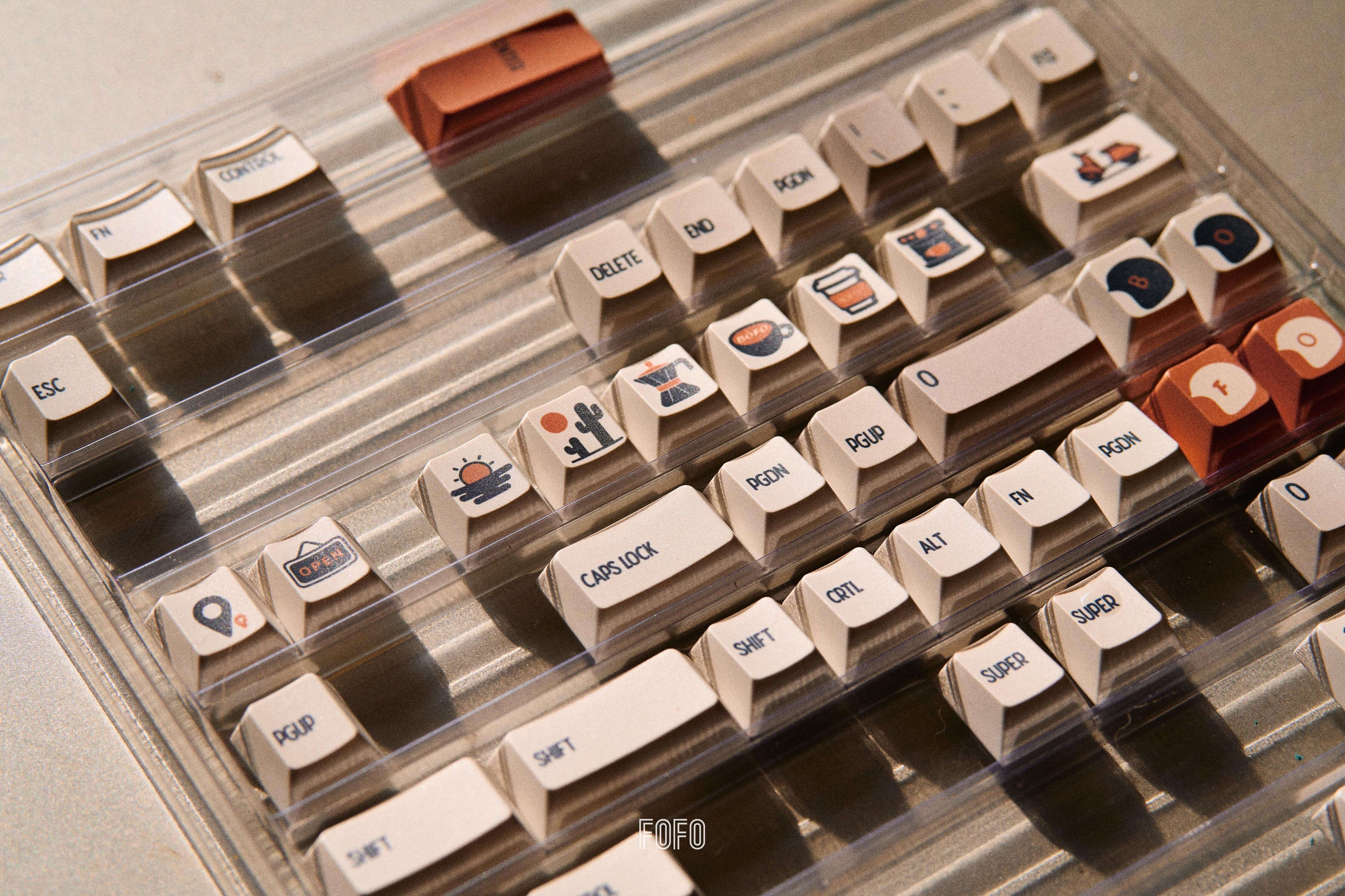 Vividkey Bofo Café Keycaps