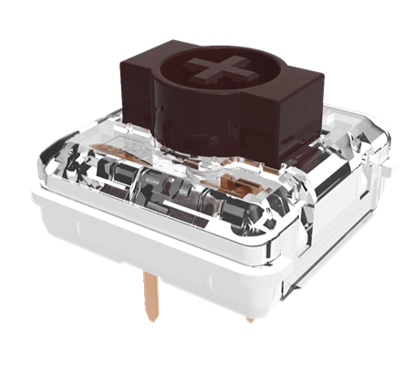 Jerrzi Low Profile Brown Tactile Switches (10 Pack)