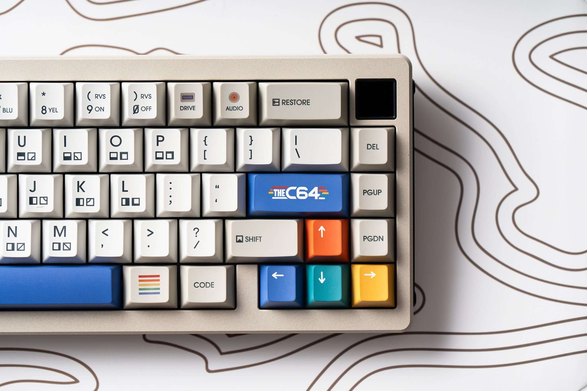 Vividkey x Eleworks Retro C64 Keycaps