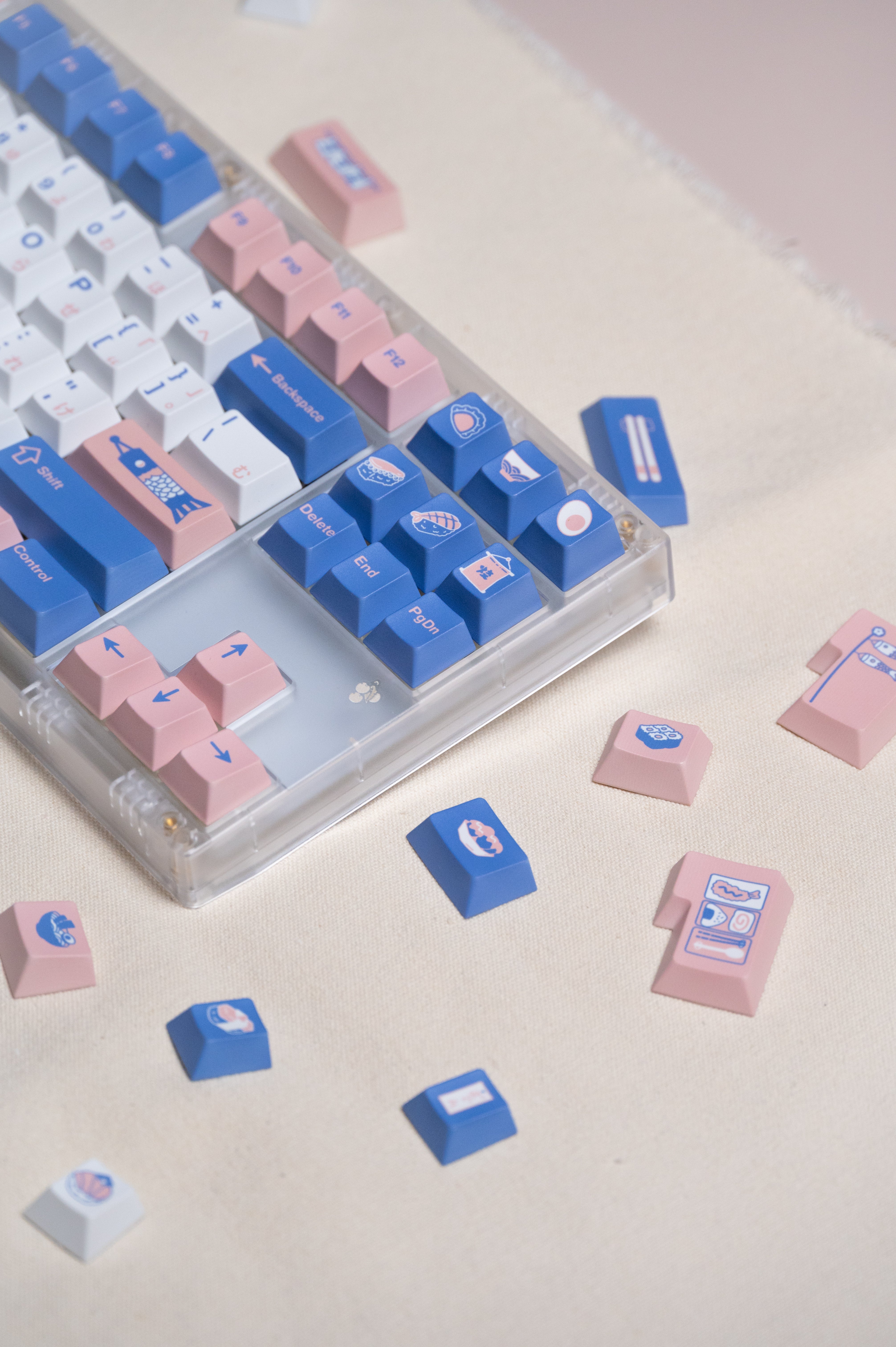Vividkey Sushi Takeaway Keycaps