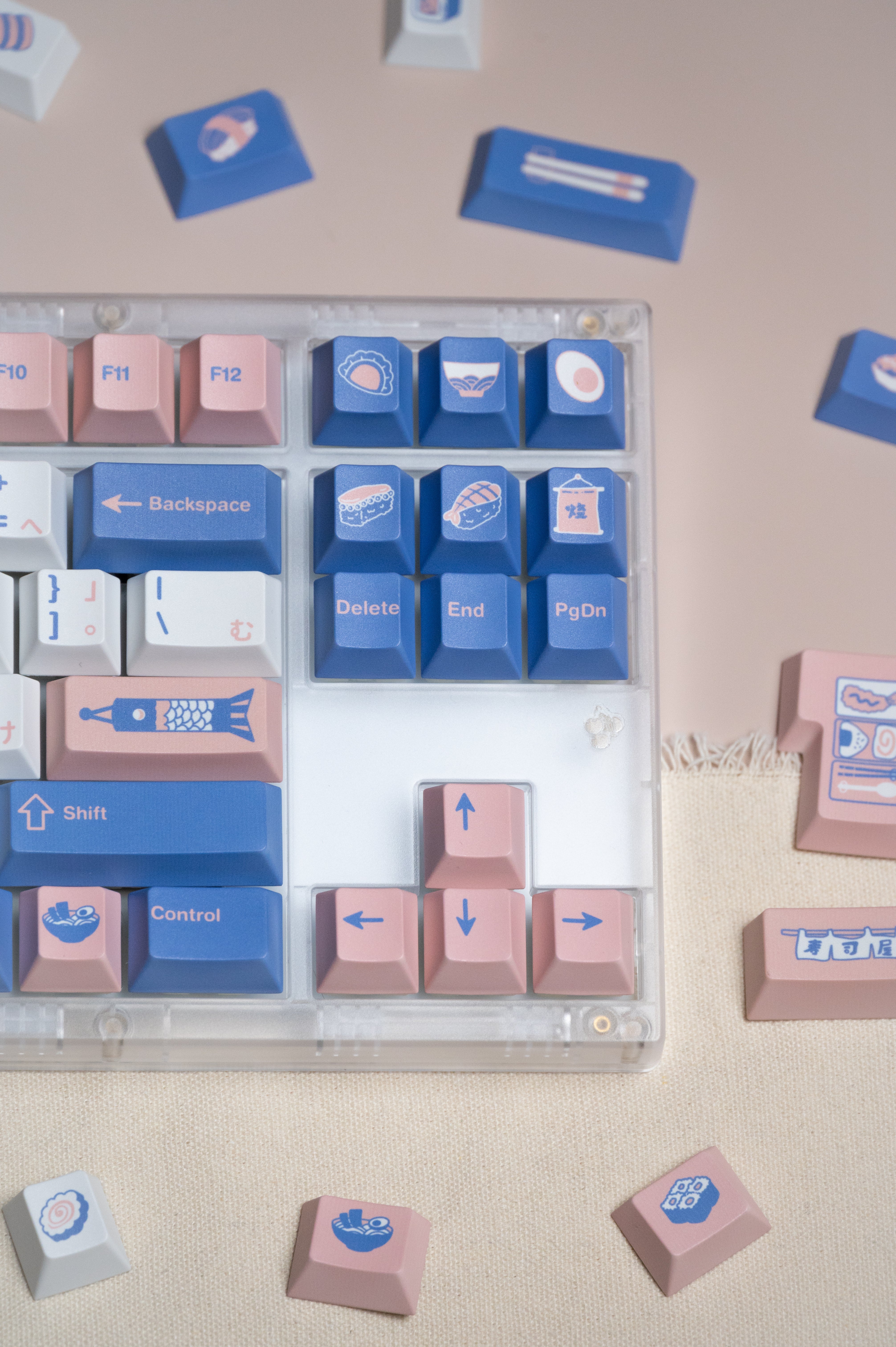 Vividkey Sushi Takeaway Keycaps