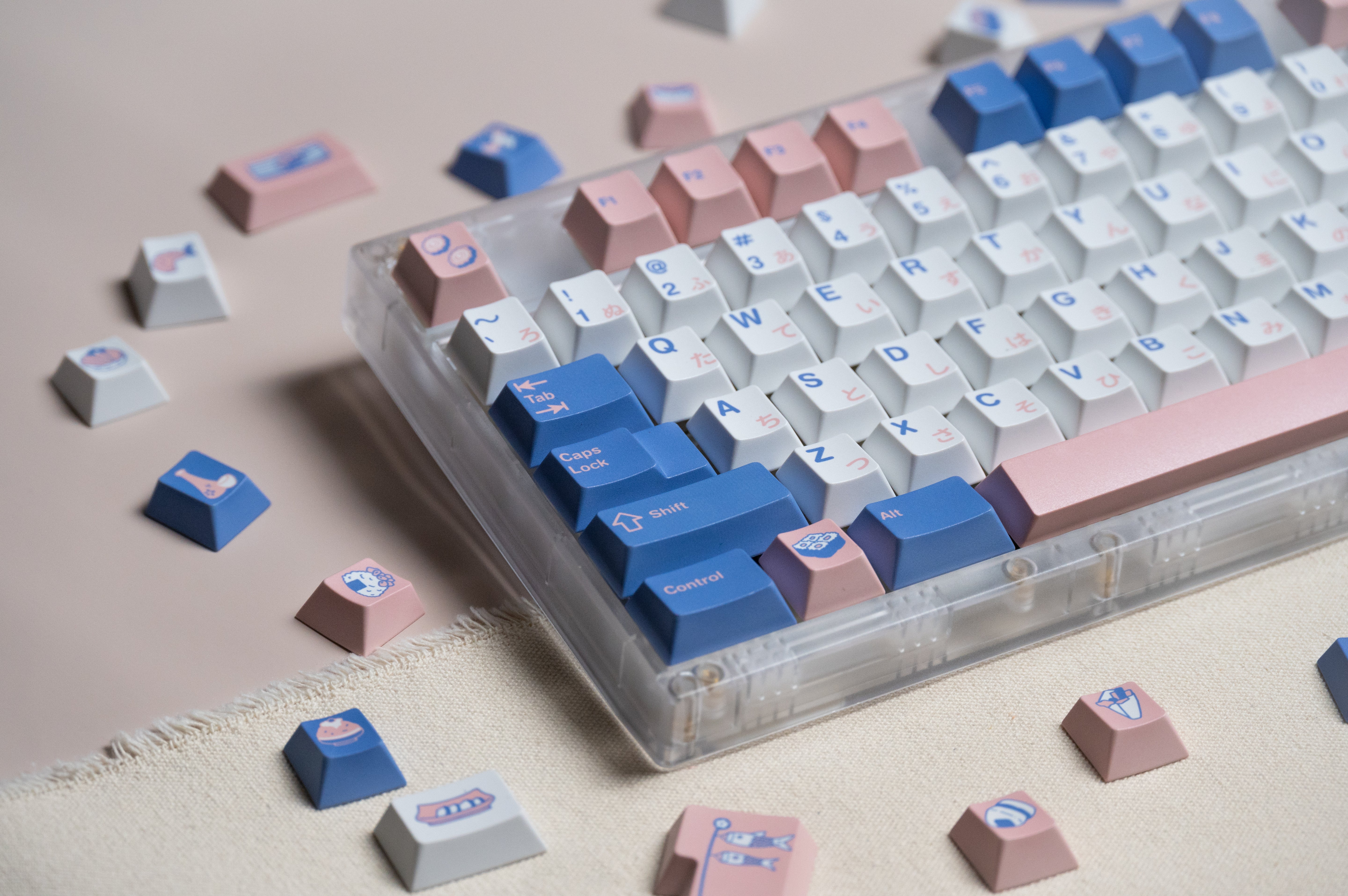 Vividkey Sushi Takeaway Keycaps