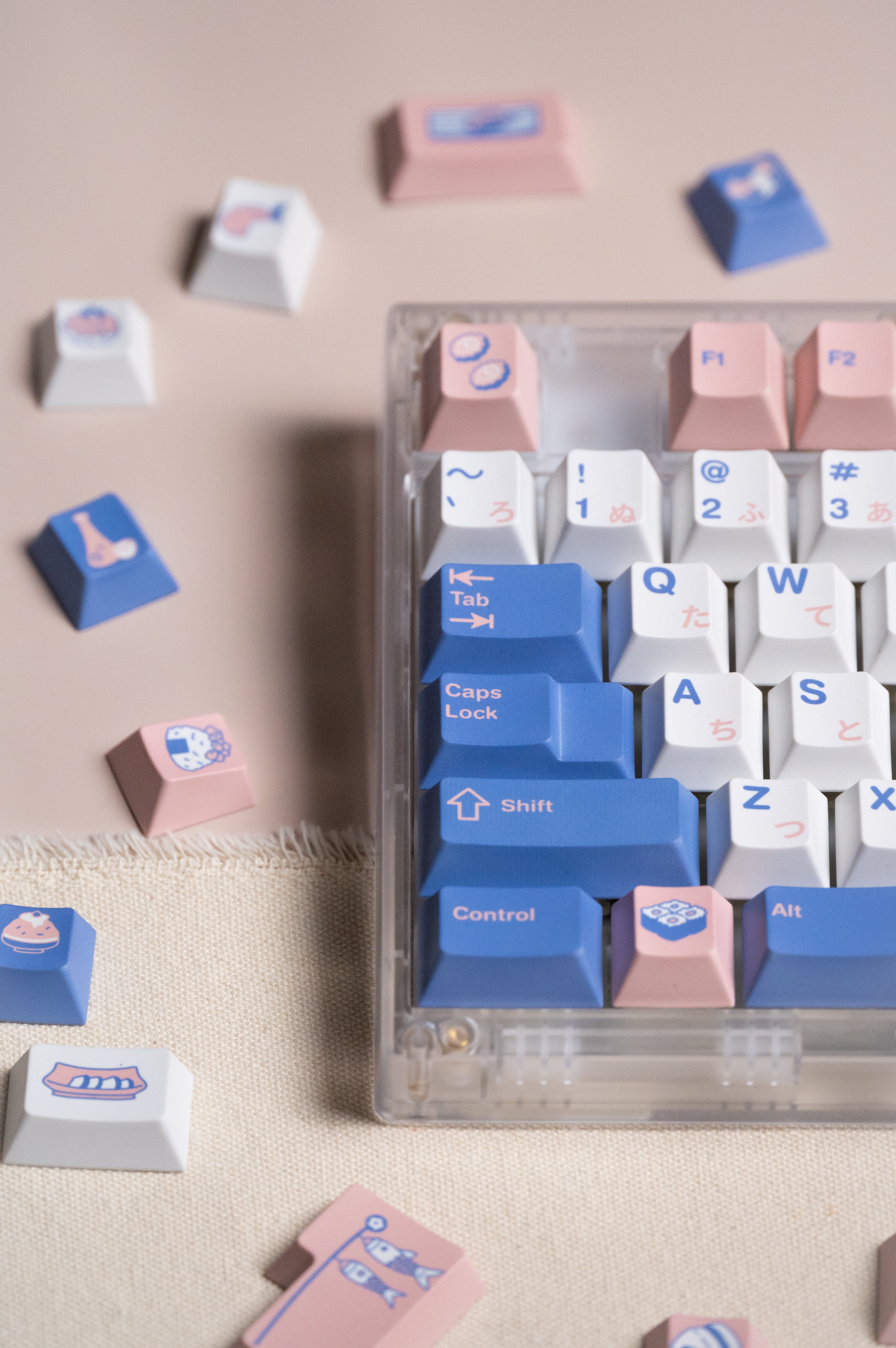 Vividkey Sushi Takeaway Keycaps