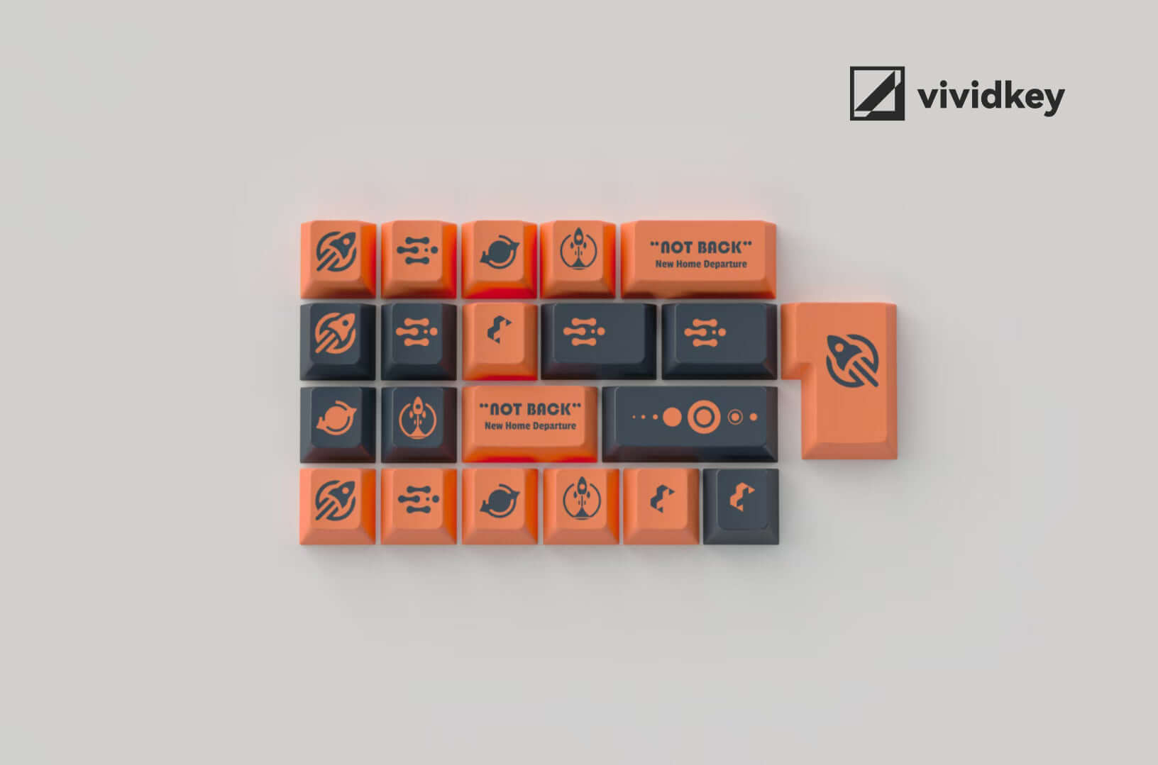 Vividkey Escape the Earth Keycaps