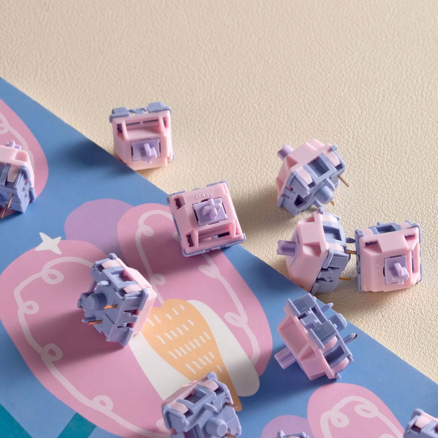 Akko Fairy Silent Linear Switch, Silent Linear (10 Pack) £3.25