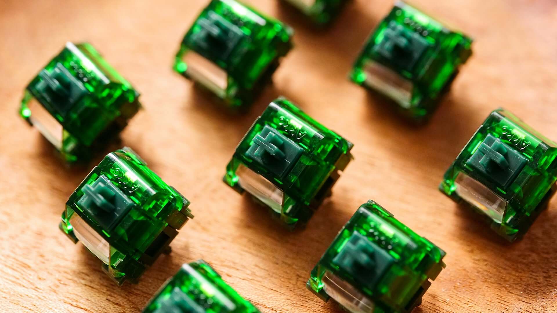 Akko x MonsGeek Green Fog Linear Switches (10 Pack) £3.25