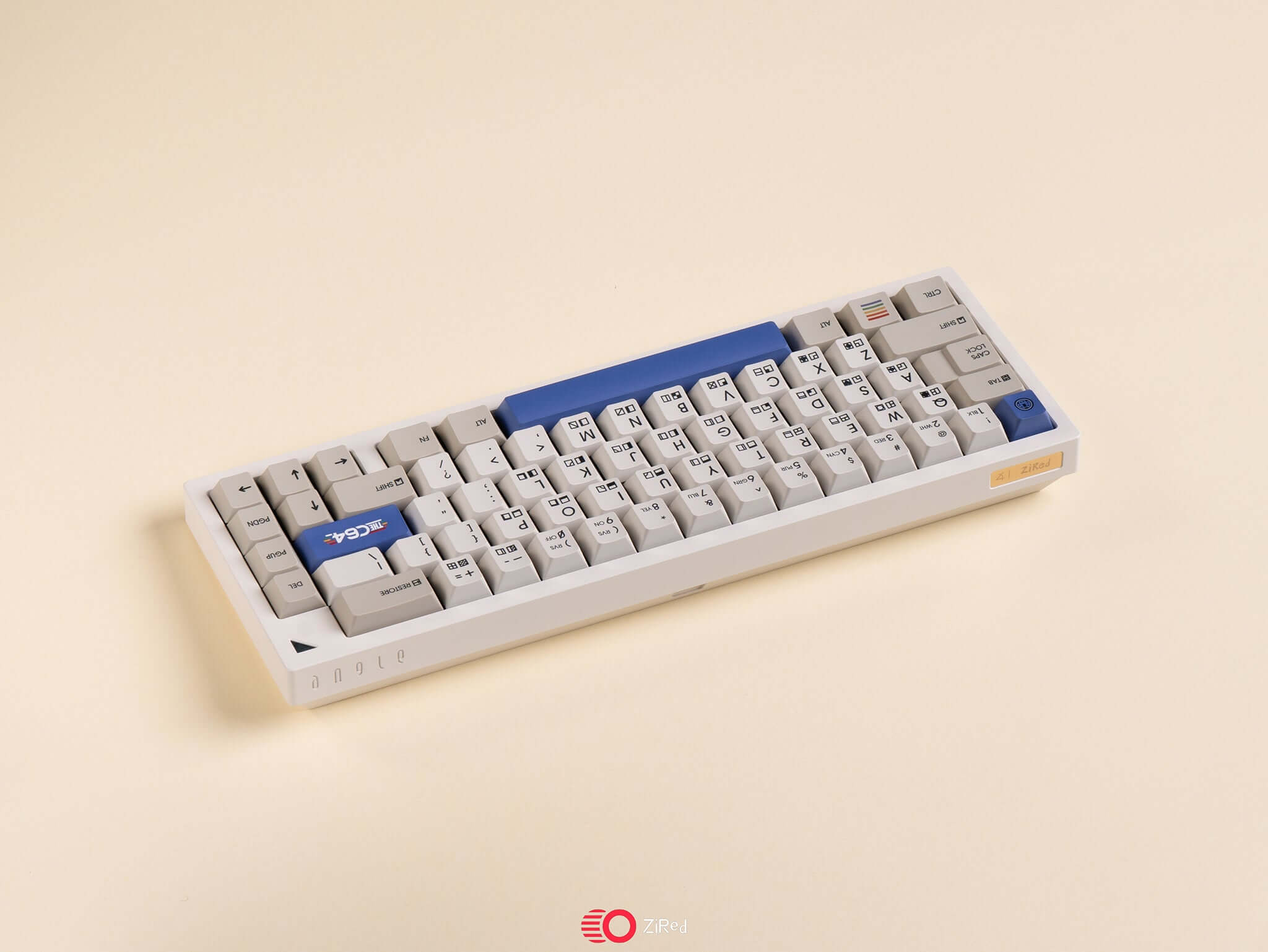 Vividkey x Eleworks Retro C64 Keycaps