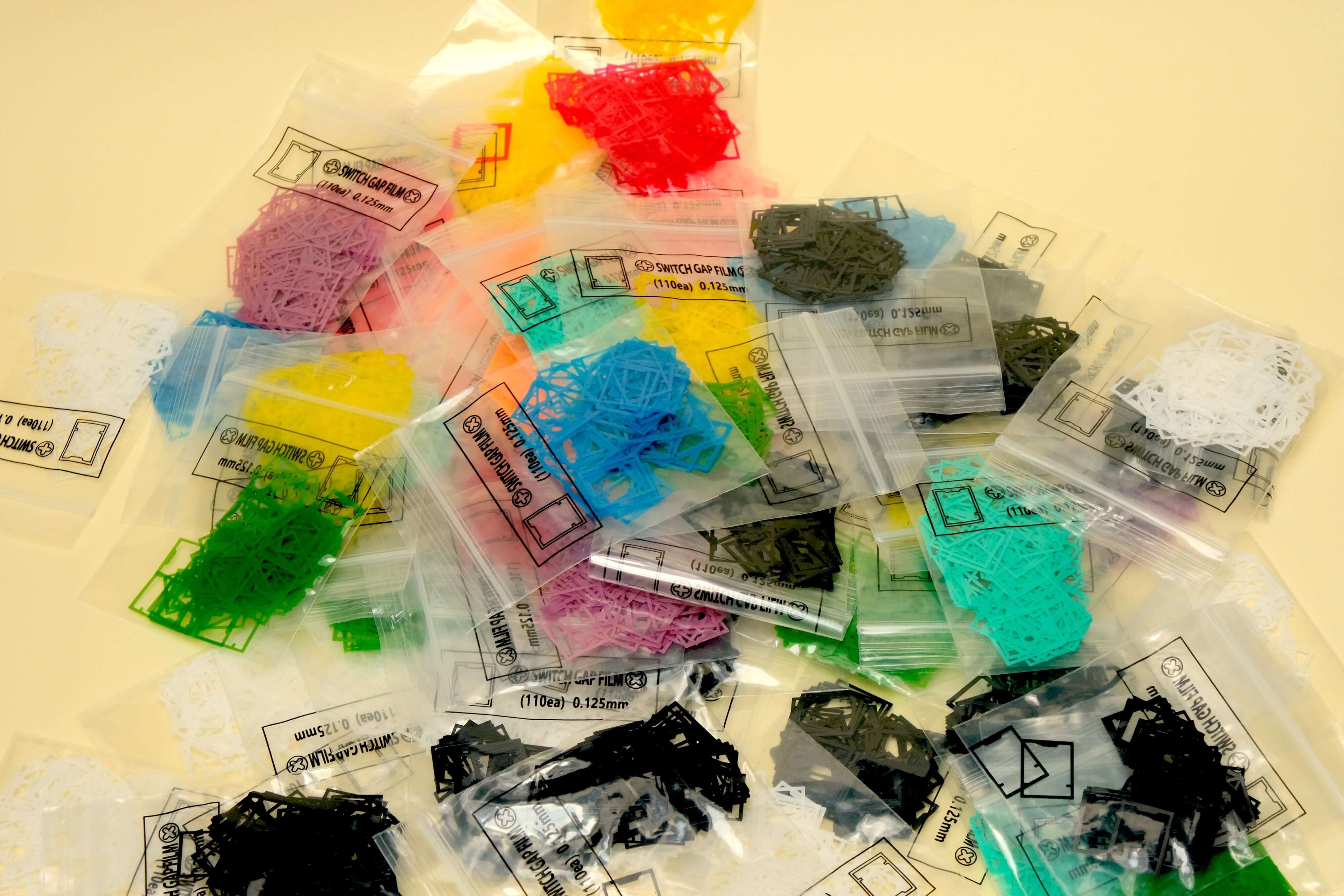 TX Films - Premium Mechanical Keyboard Films (110 per pack)