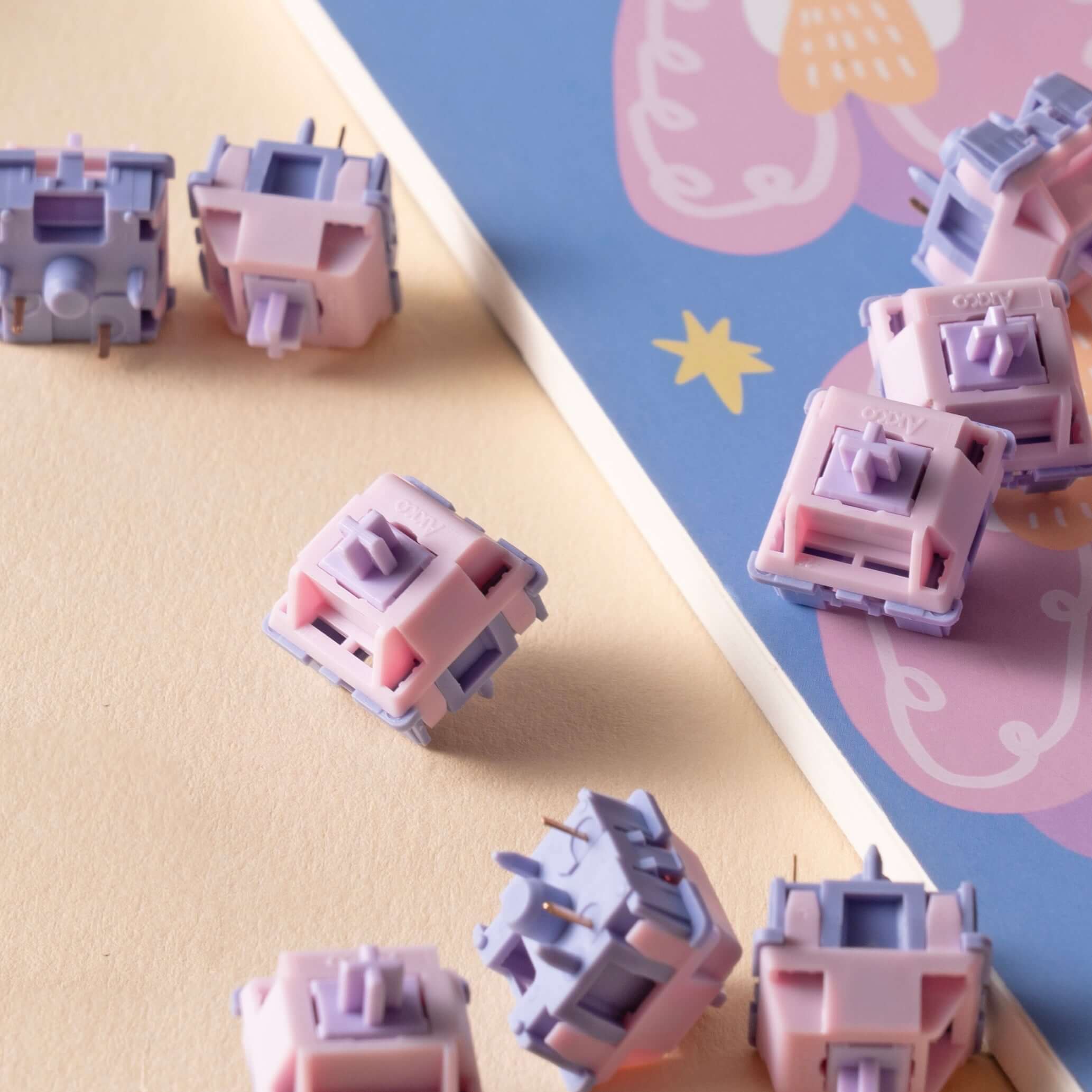 Akko Fairy Silent Linear Switch, Silent Linear (10 Pack) £3.25