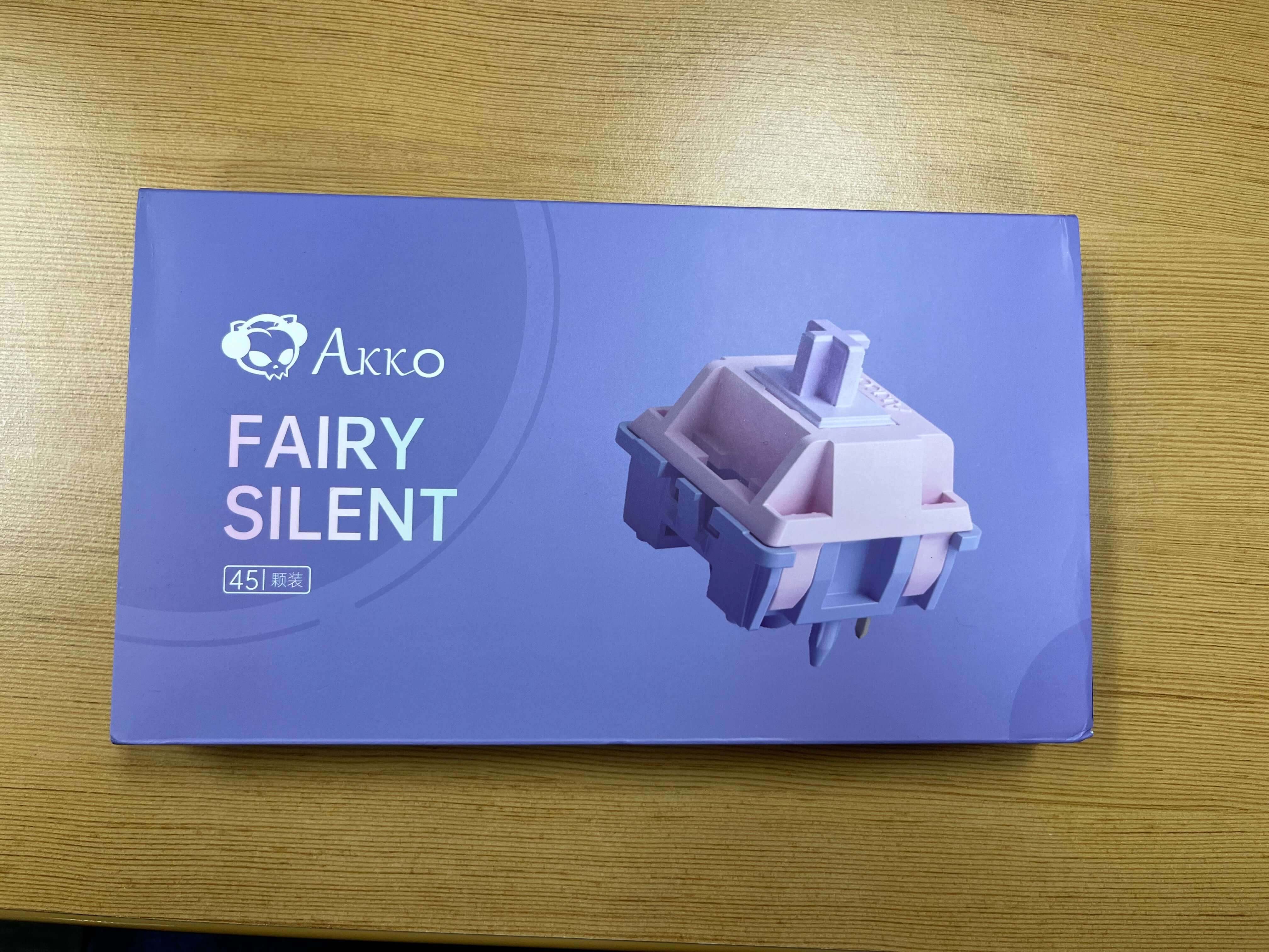 Akko Fairy Silent Linear Switch, Silent Linear (10 Pack) £3.25