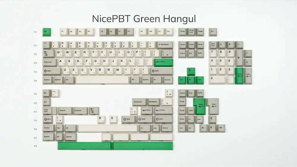 Nice PBT Hangul (New, Sealed) £65.00