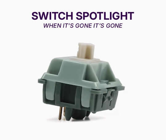 Moyu x JWICK Green Snake Linear Switches (10 per pack) £1.00