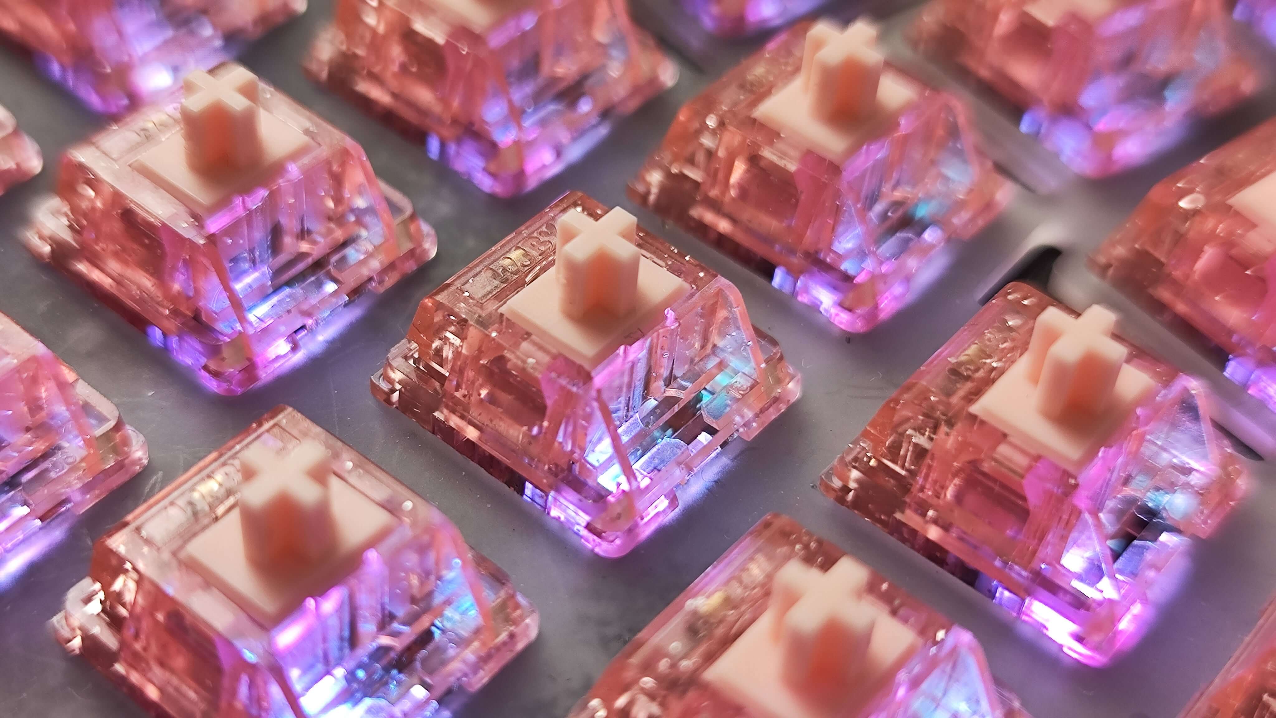 HMX SU Color R2 Pink Linear Switch, 50g (10 Pack) £3.30