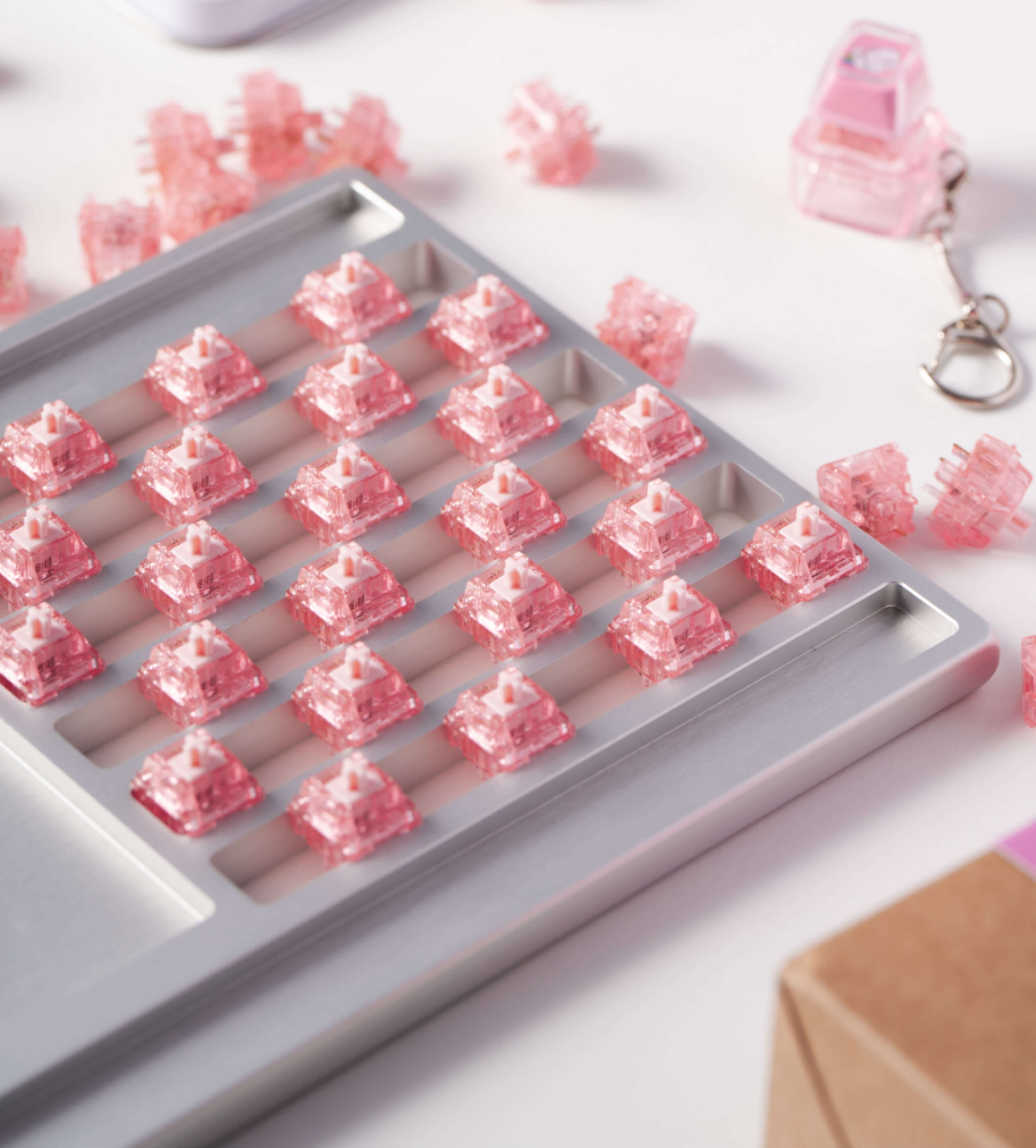 HMX SU Color R2 Pink Linear Switch, 50g (10 Pack) £3.30