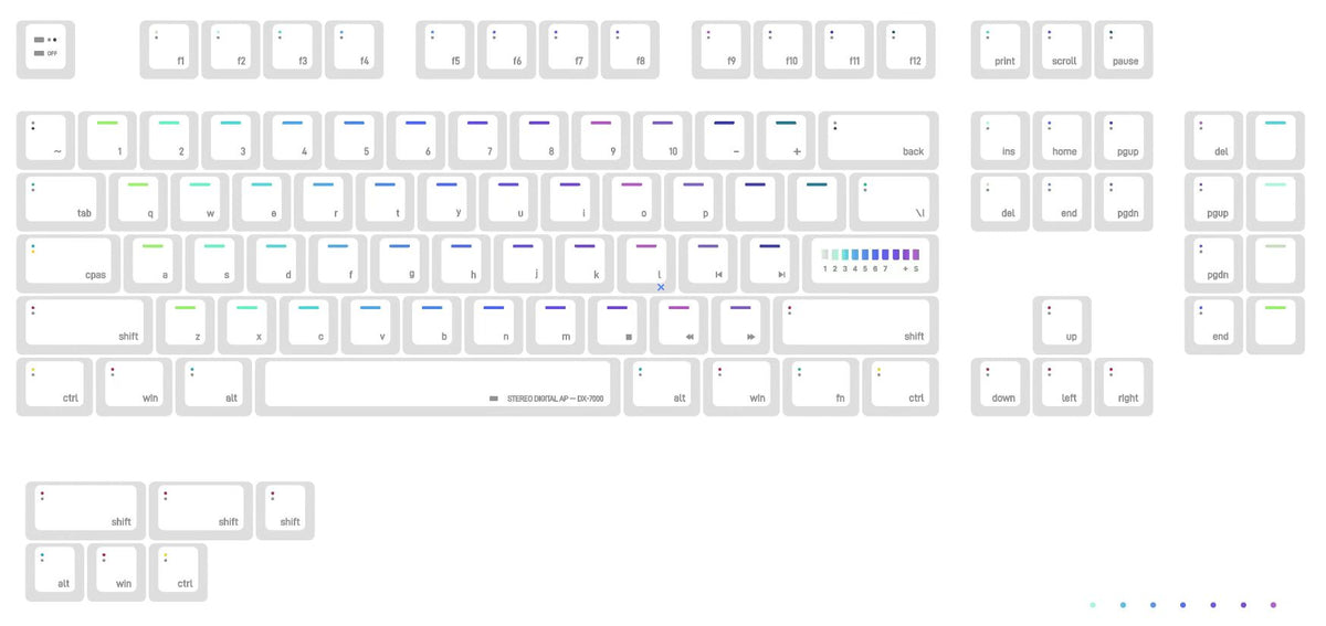 Vividkey Crystal Jelly Keycaps