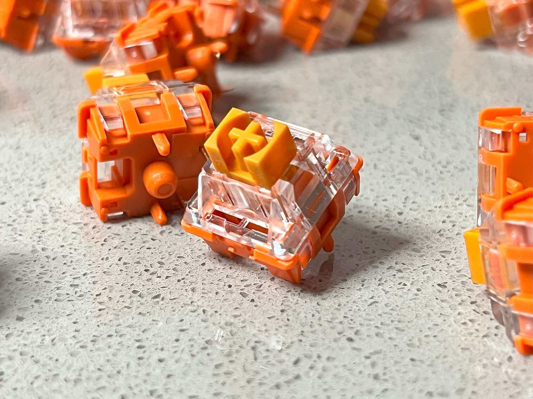 Jerrzi Orange Linear Switches (10 per pack) £2.00
