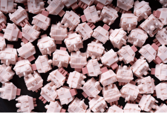 LCET White Peach Silent Linear Switch (10 Pack) £2.00