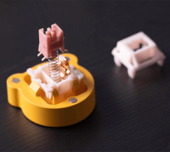 LCET White Peach Silent Linear Switch (10 Pack) £2.00