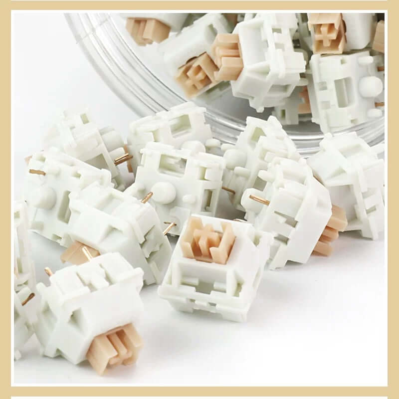 Outemu Silent Cream Yellow Pro Tactile Switch (10 Pack) £3.00