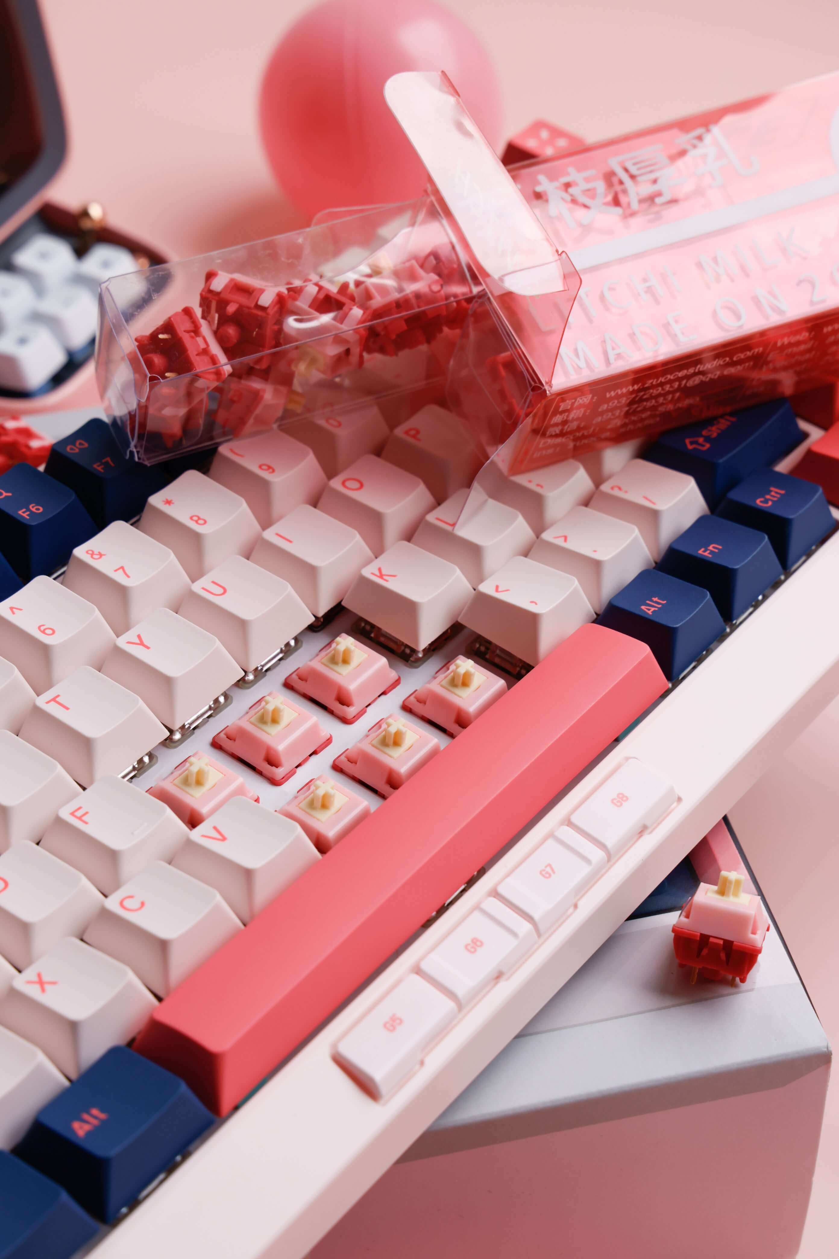 Zuoce Litchi Milk Tactile Switch (10 per pack) £2.00