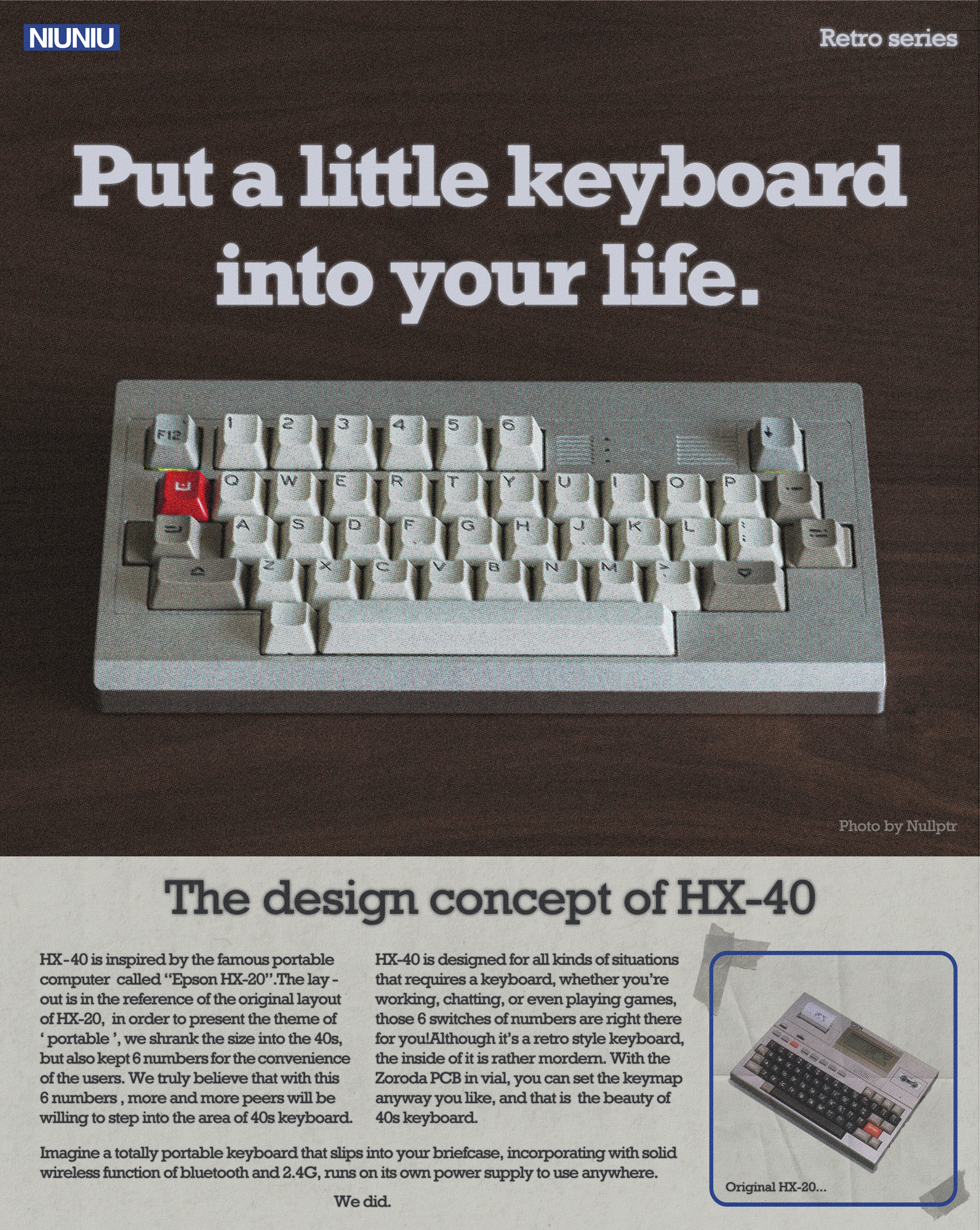 HX40 EC - 40% Keyboard Group Buy