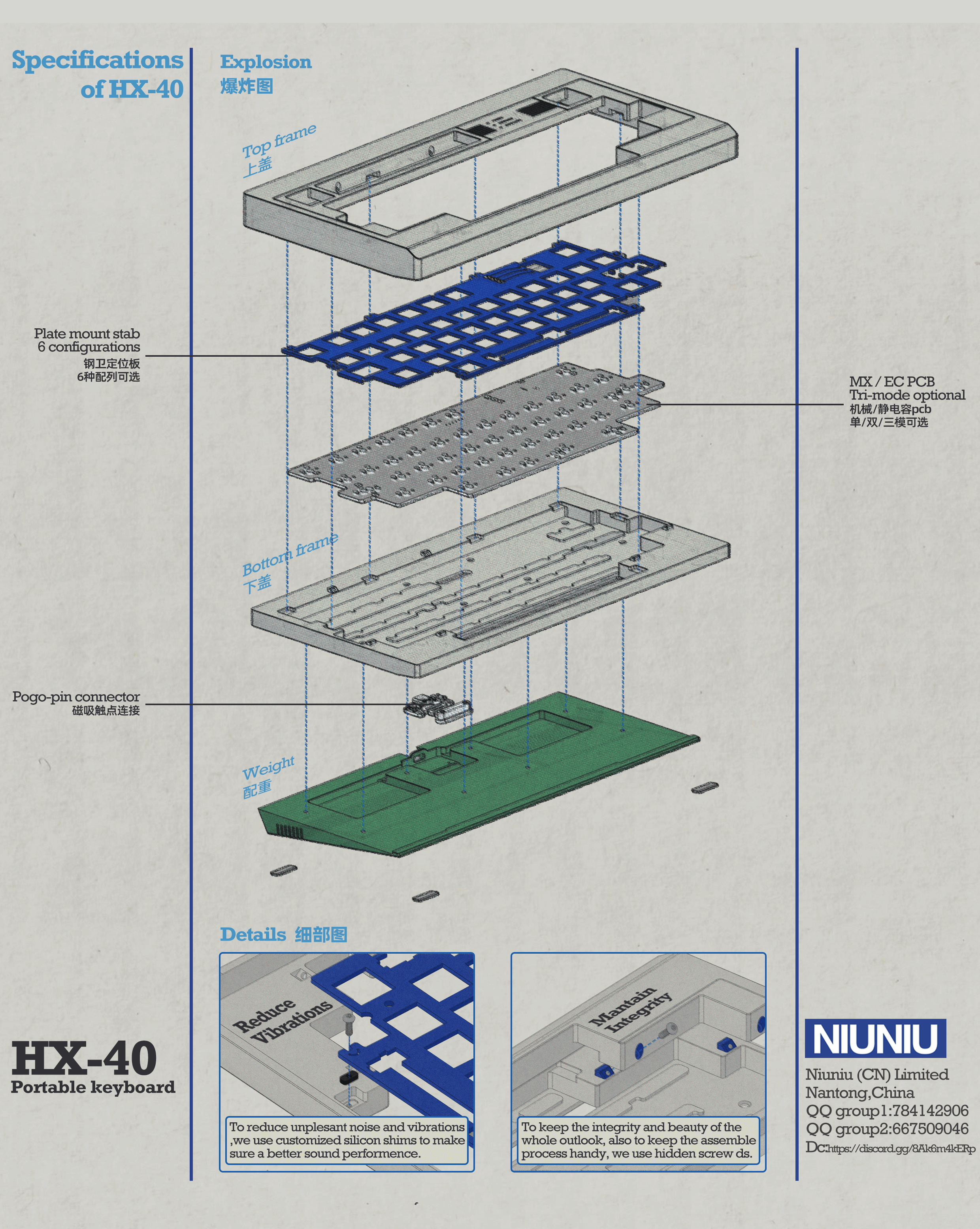 HX40 Group Buy Accessories