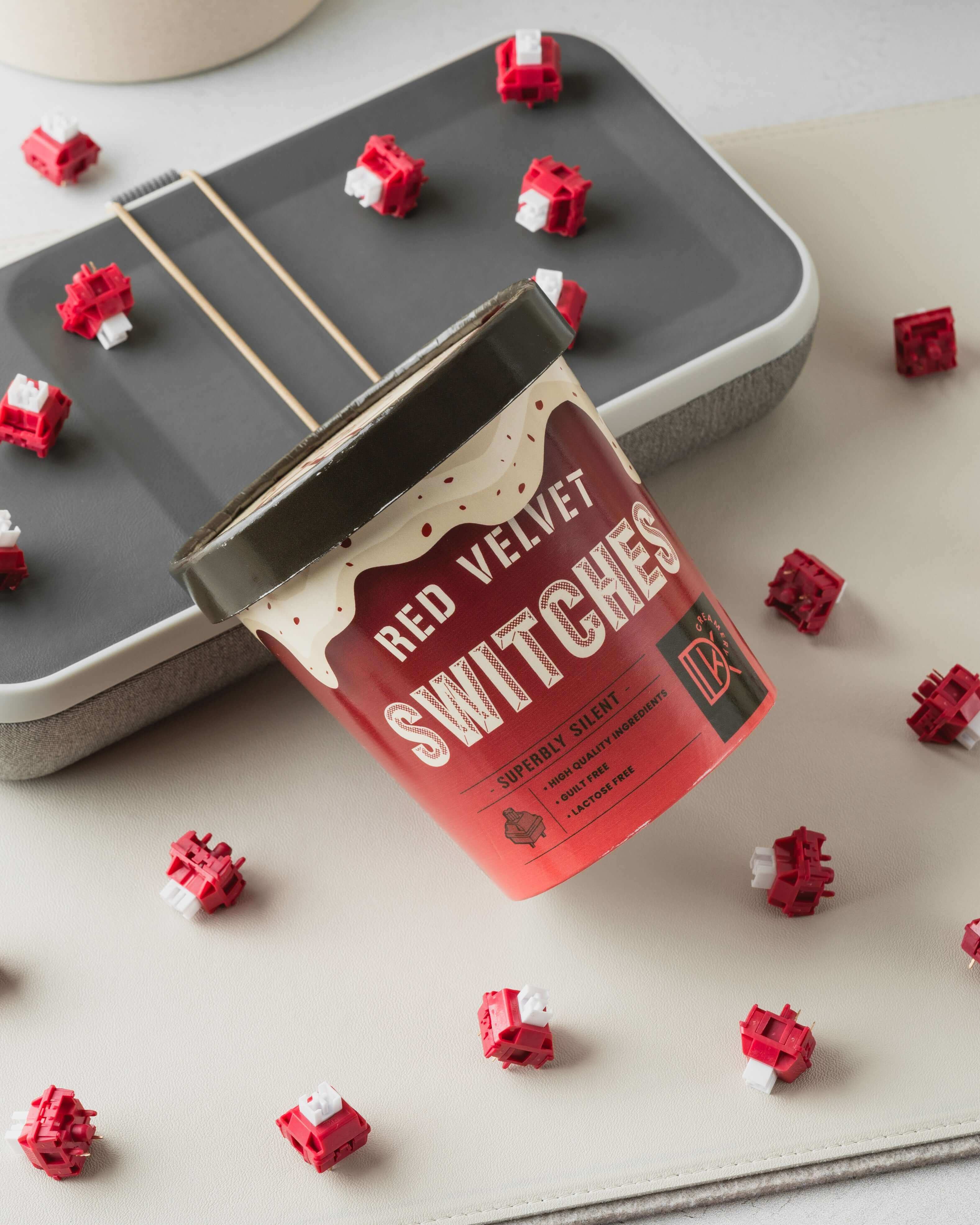 DK Creamery Red Velvet Switches (10 per pack) £4.00