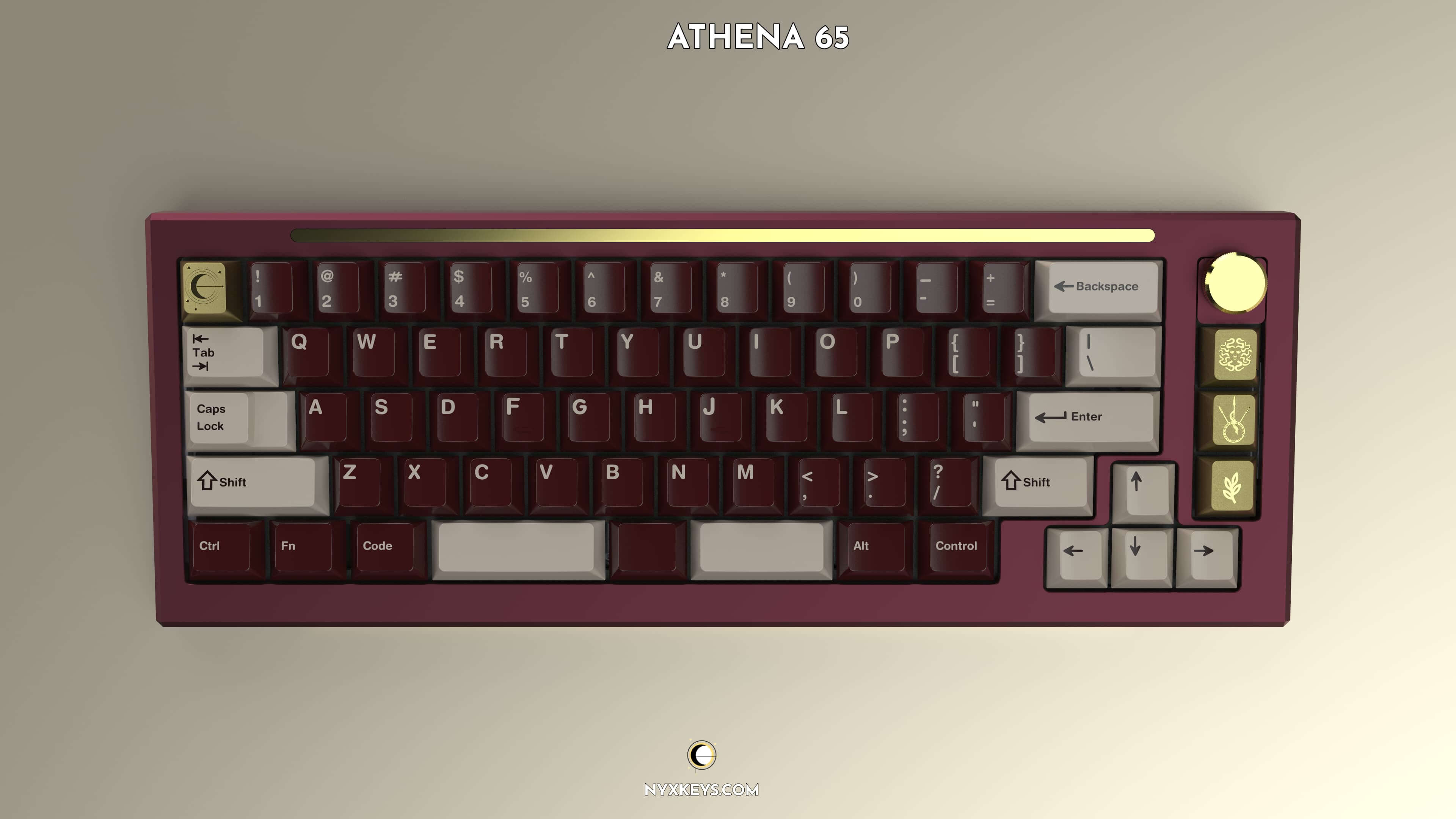 NyxKeys Athena 65% Group Buy