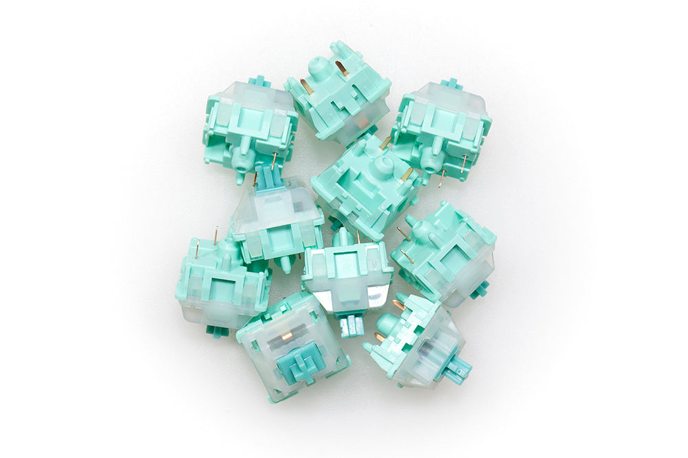 Zuoce “Turquoise” Linear Switch 10‑Pack