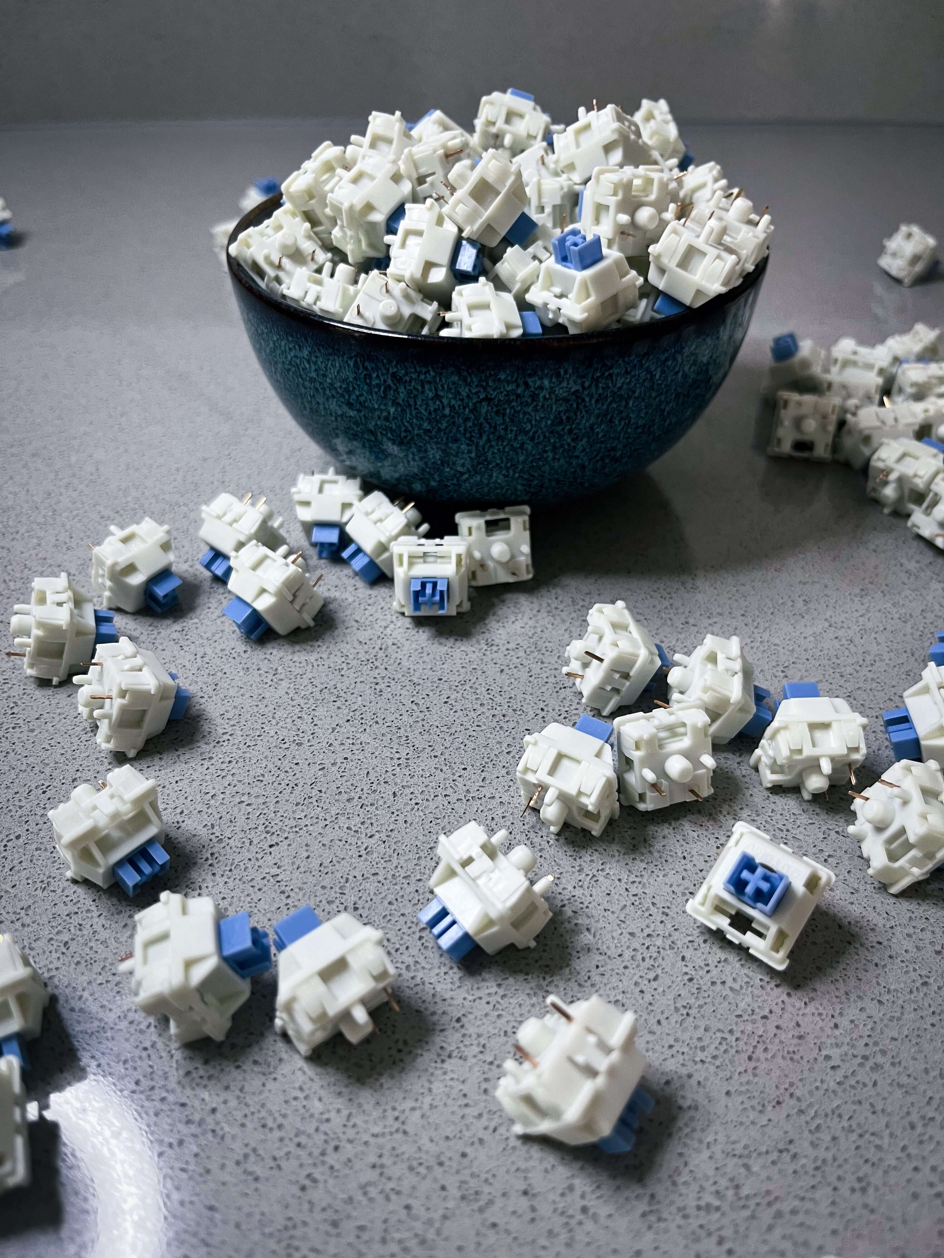 Outemu Cream Blue Clicky Switches (10 Pack) £3.25