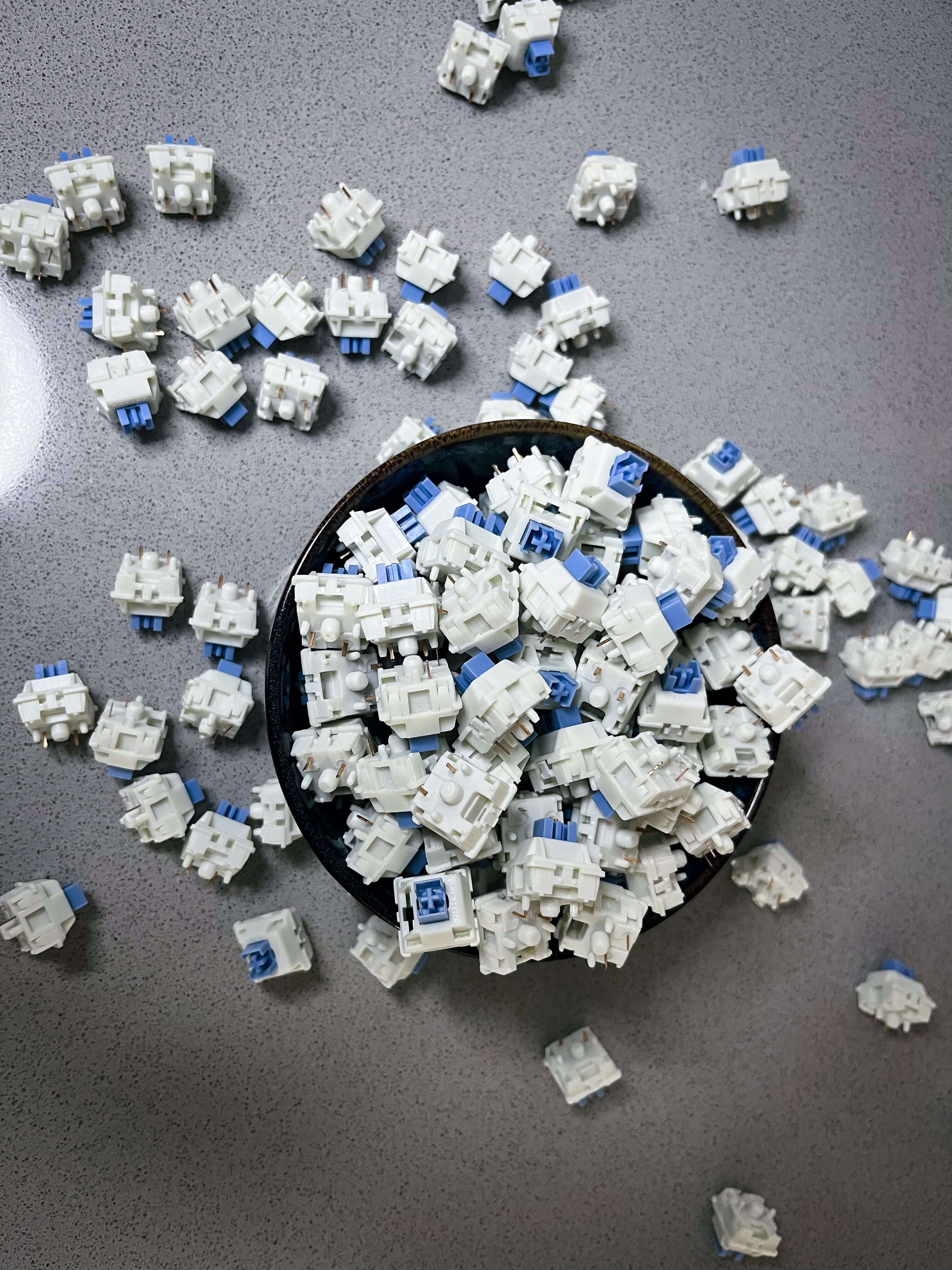 Outemu Cream Blue Clicky Switches (10 Pack) £3.25