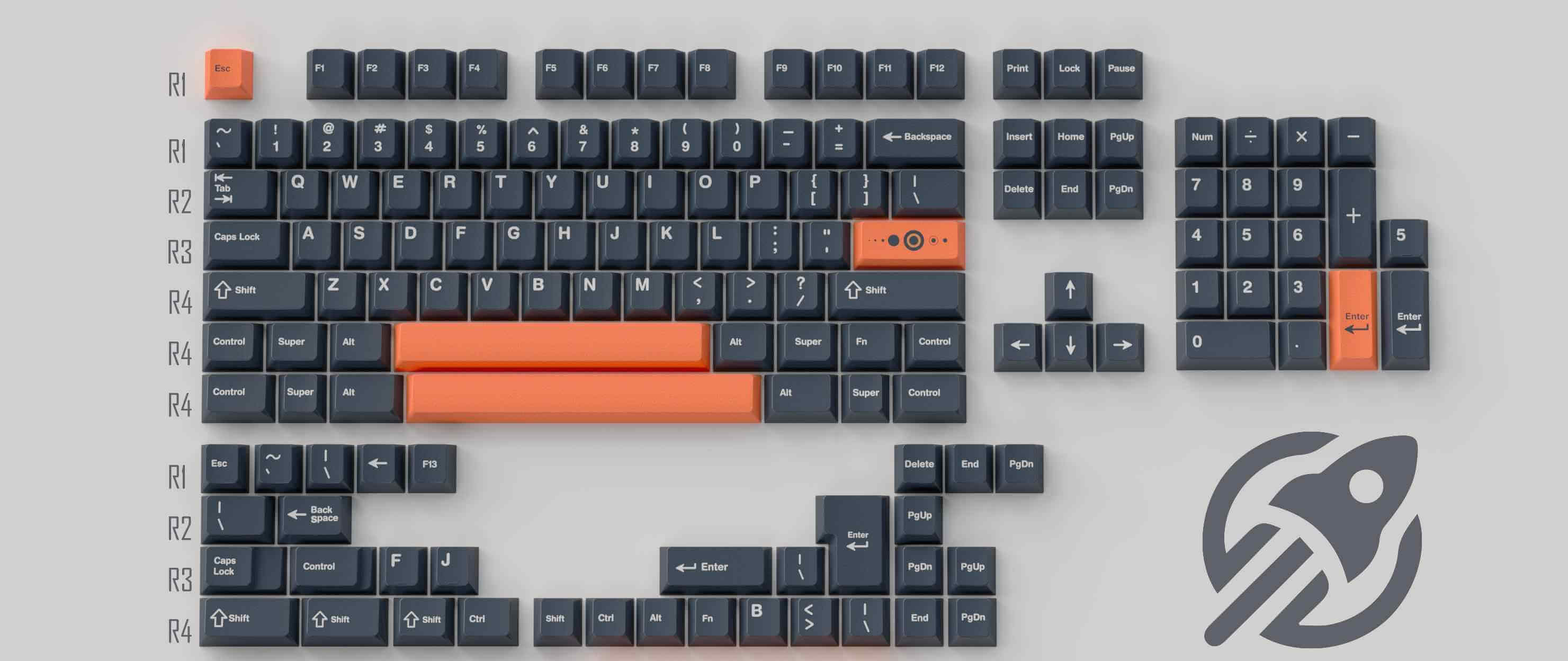 Vividkey Escape the Earth Keycaps