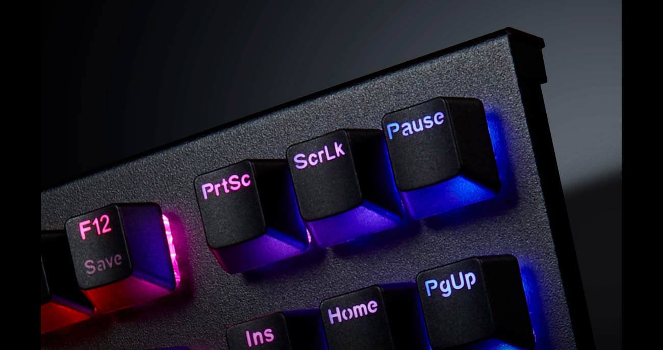 Realforce GX1 TKL – RGB EC Gaming Keyboard (Black)