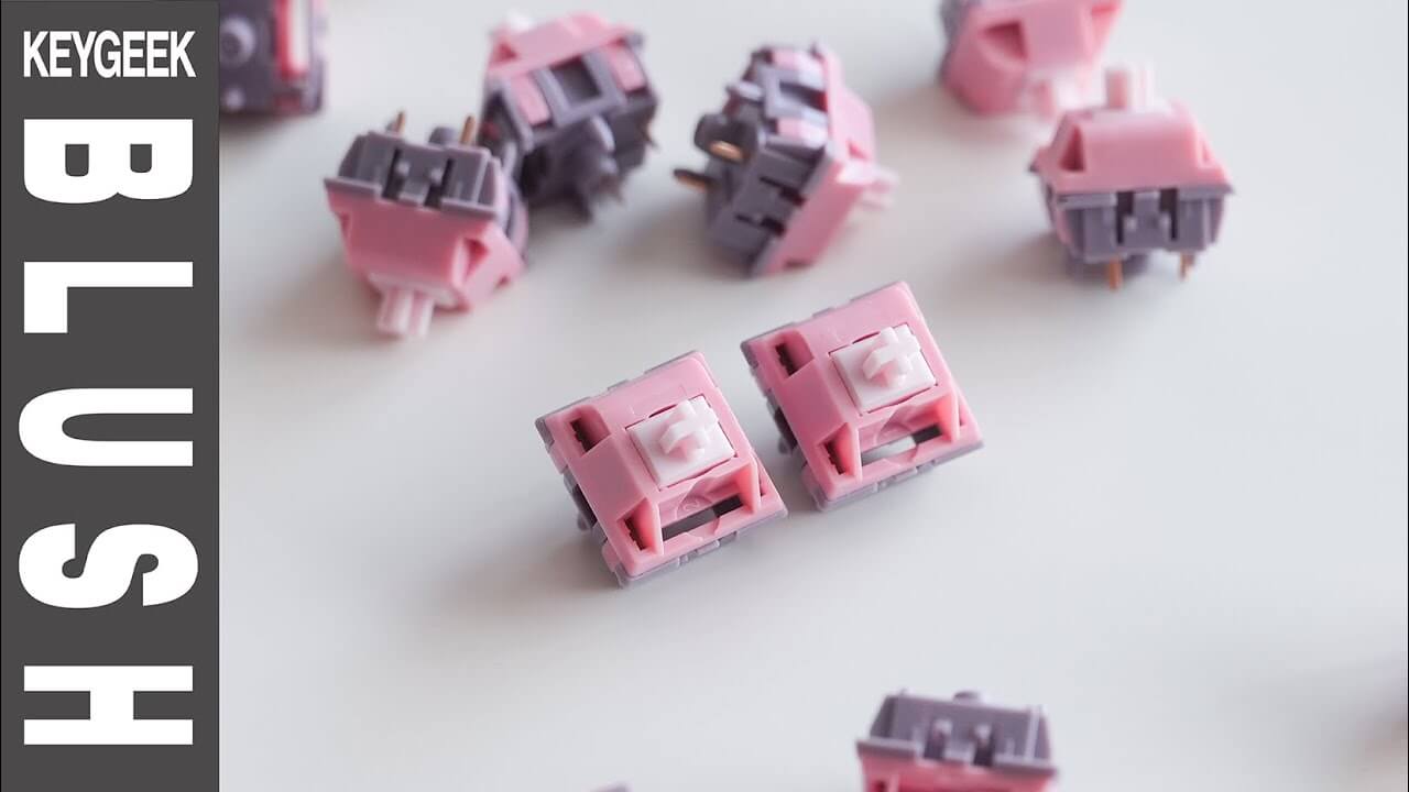 Keygeek Blush (Tipsy Red) linear £3.30