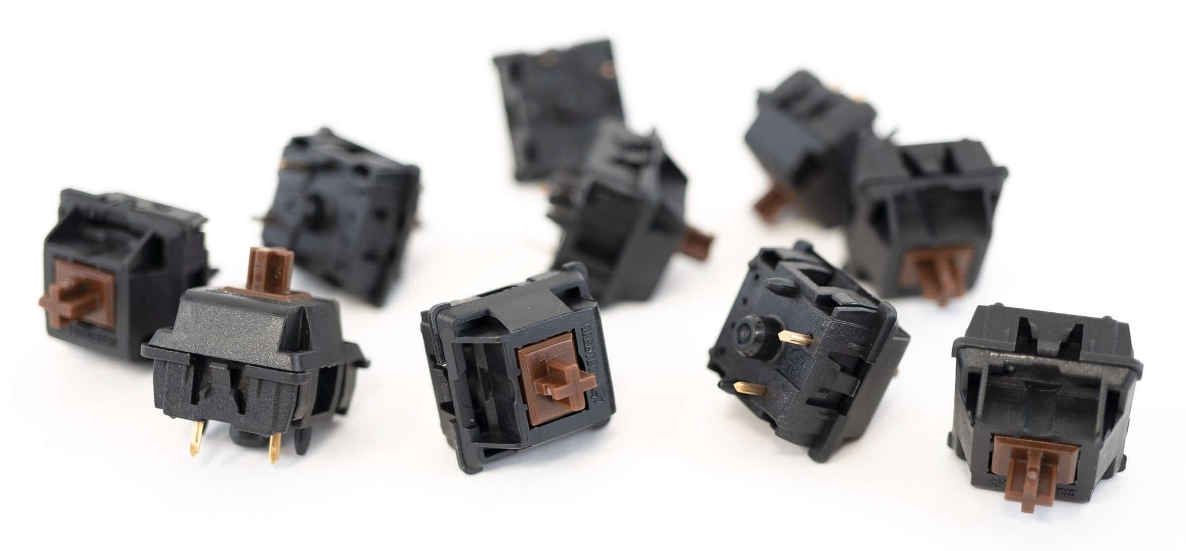Greetech Brown Tactile Switch (10 Pack)