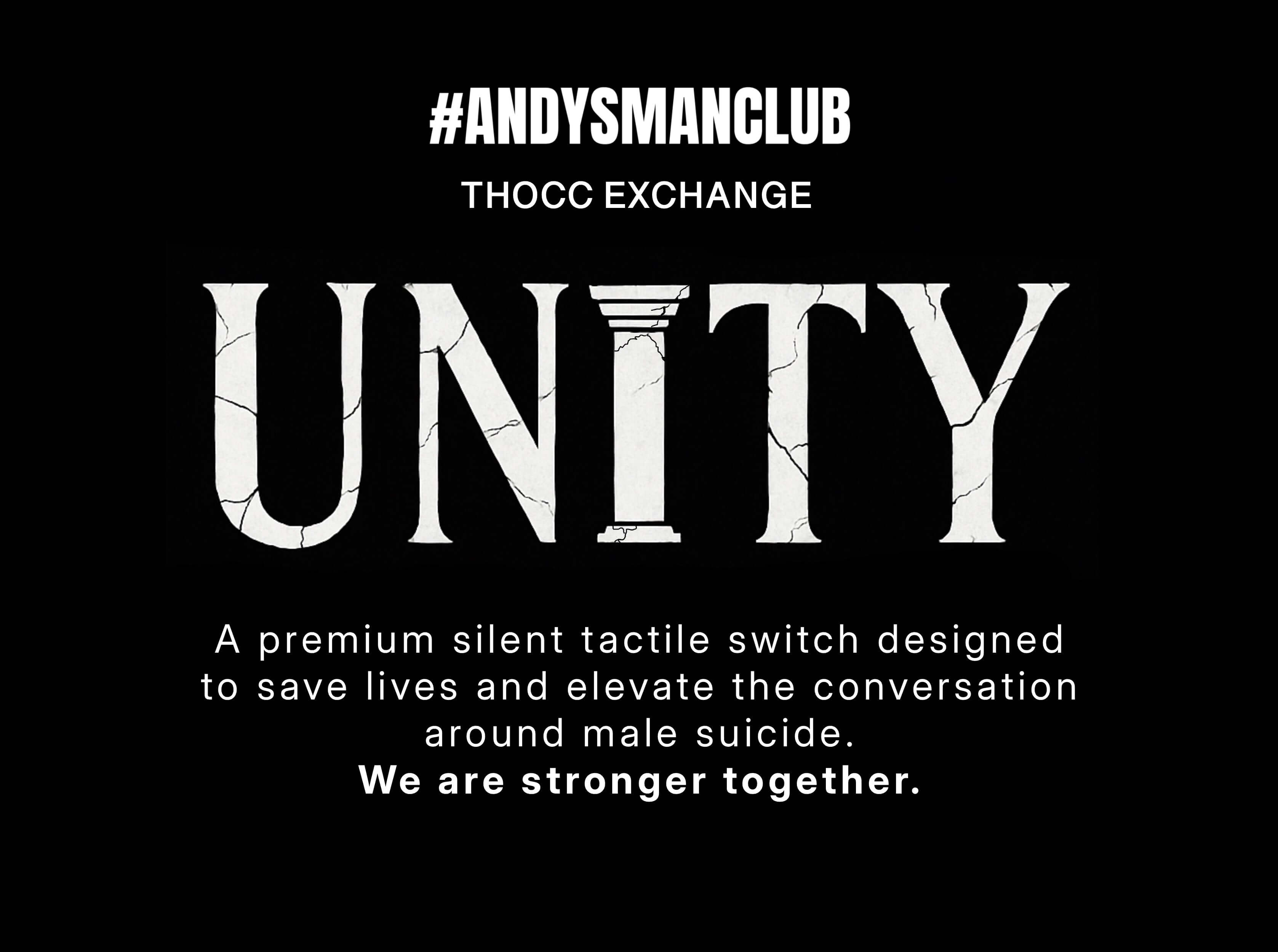 Unity - Silent Tactile, Pre-Order (10 pack) £3.50