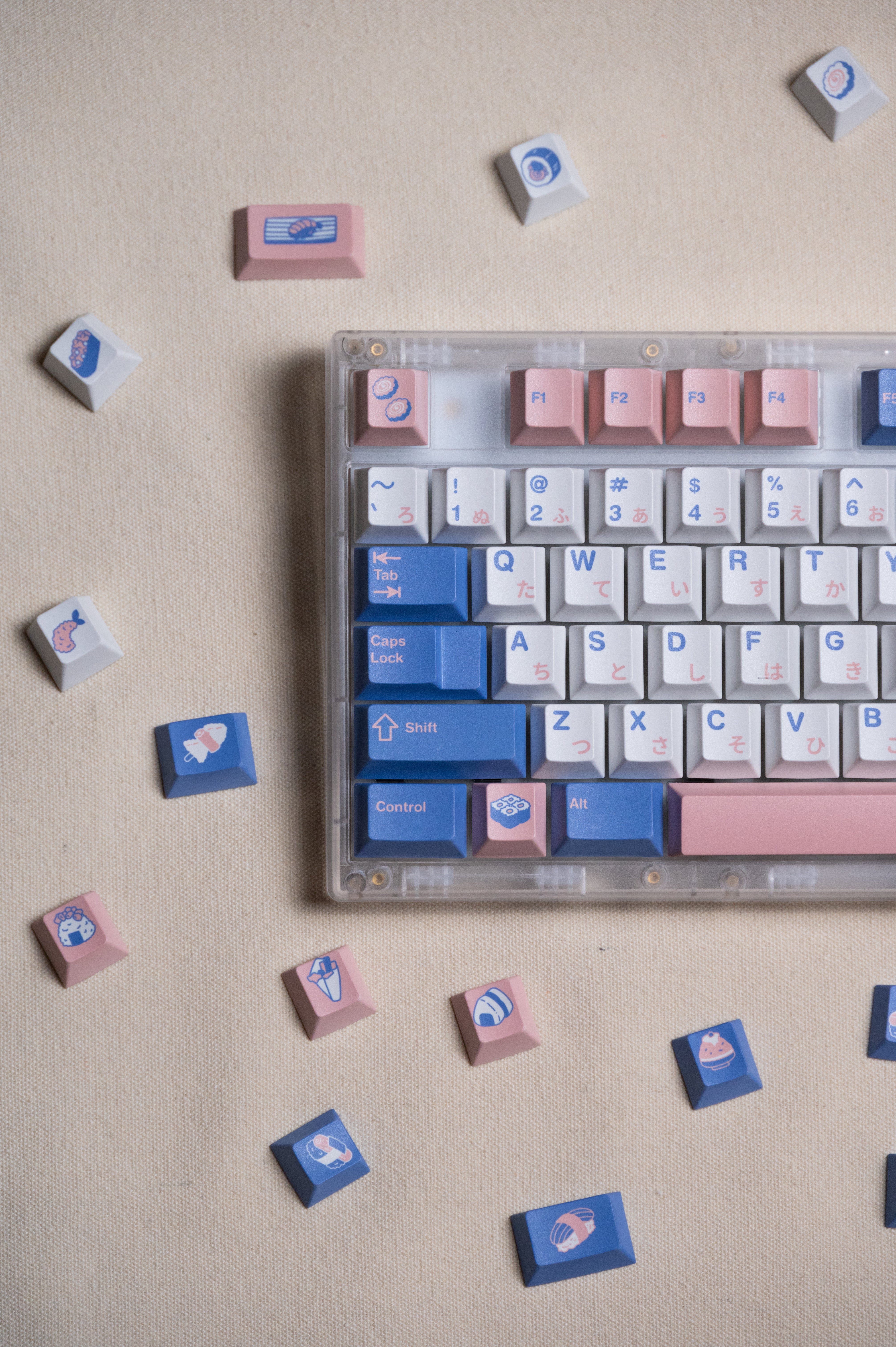 Vividkey Sushi Takeaway Keycaps