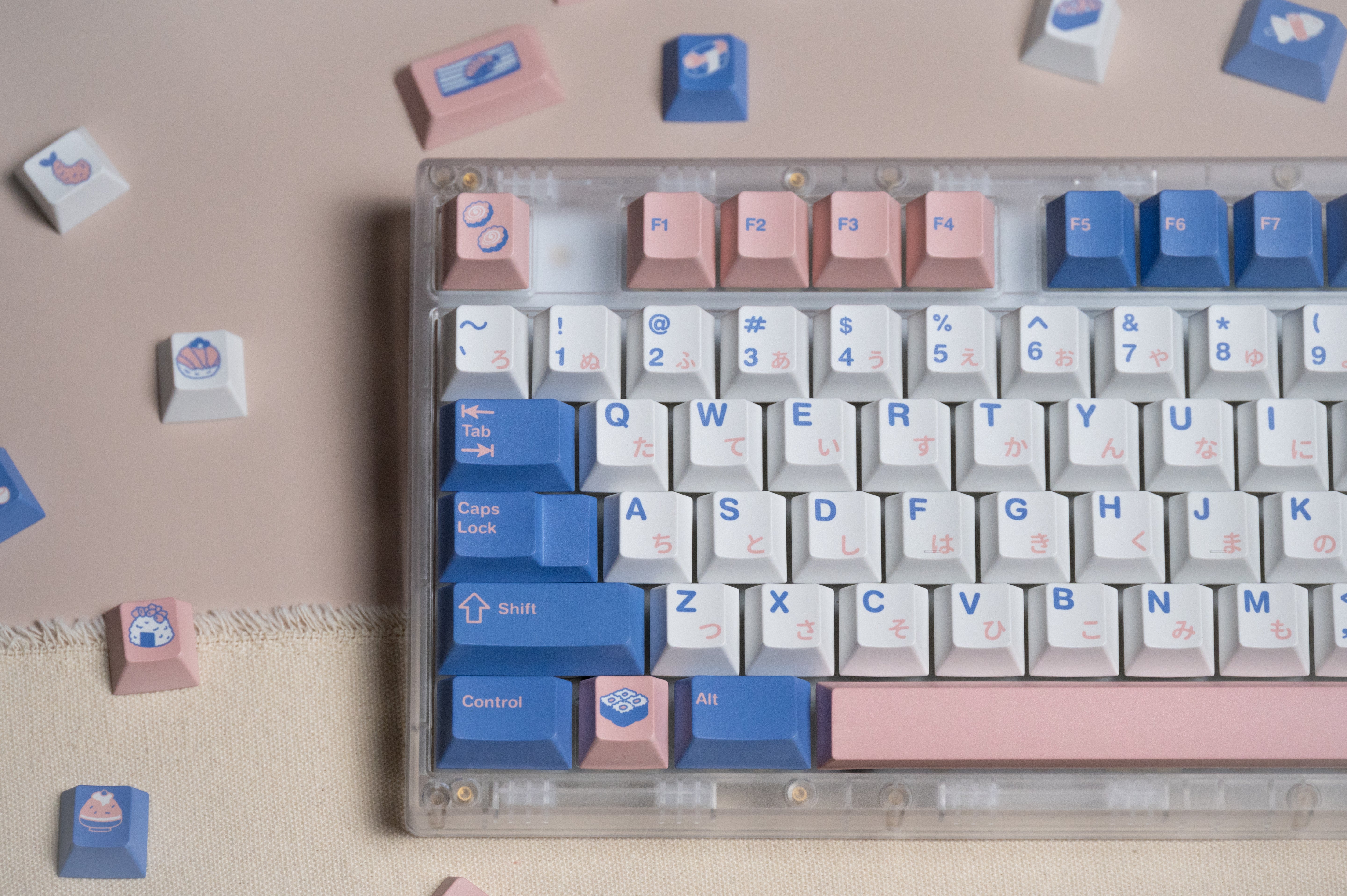 Vividkey Sushi Takeaway Keycaps