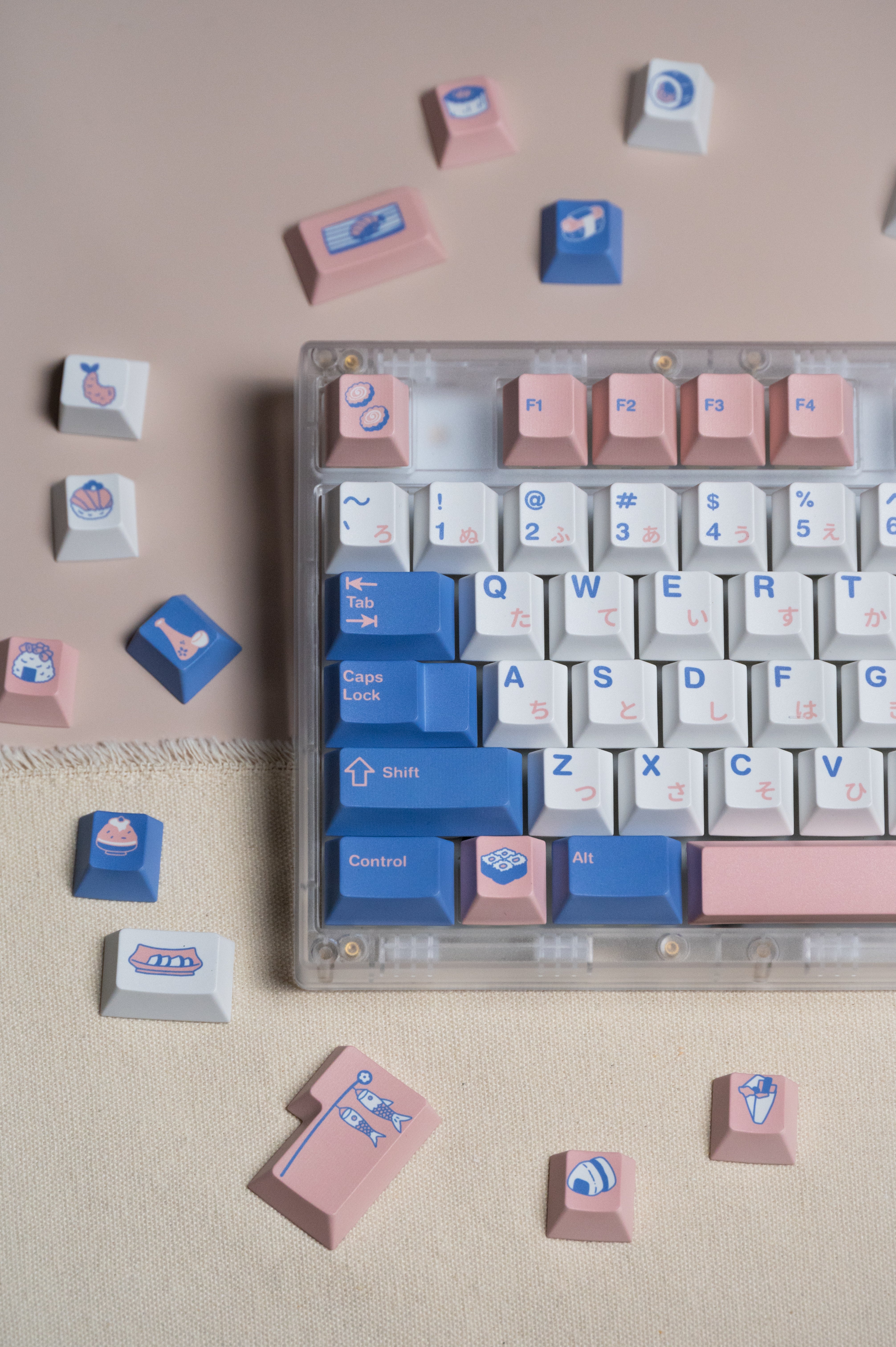 Vividkey Sushi Takeaway Keycaps