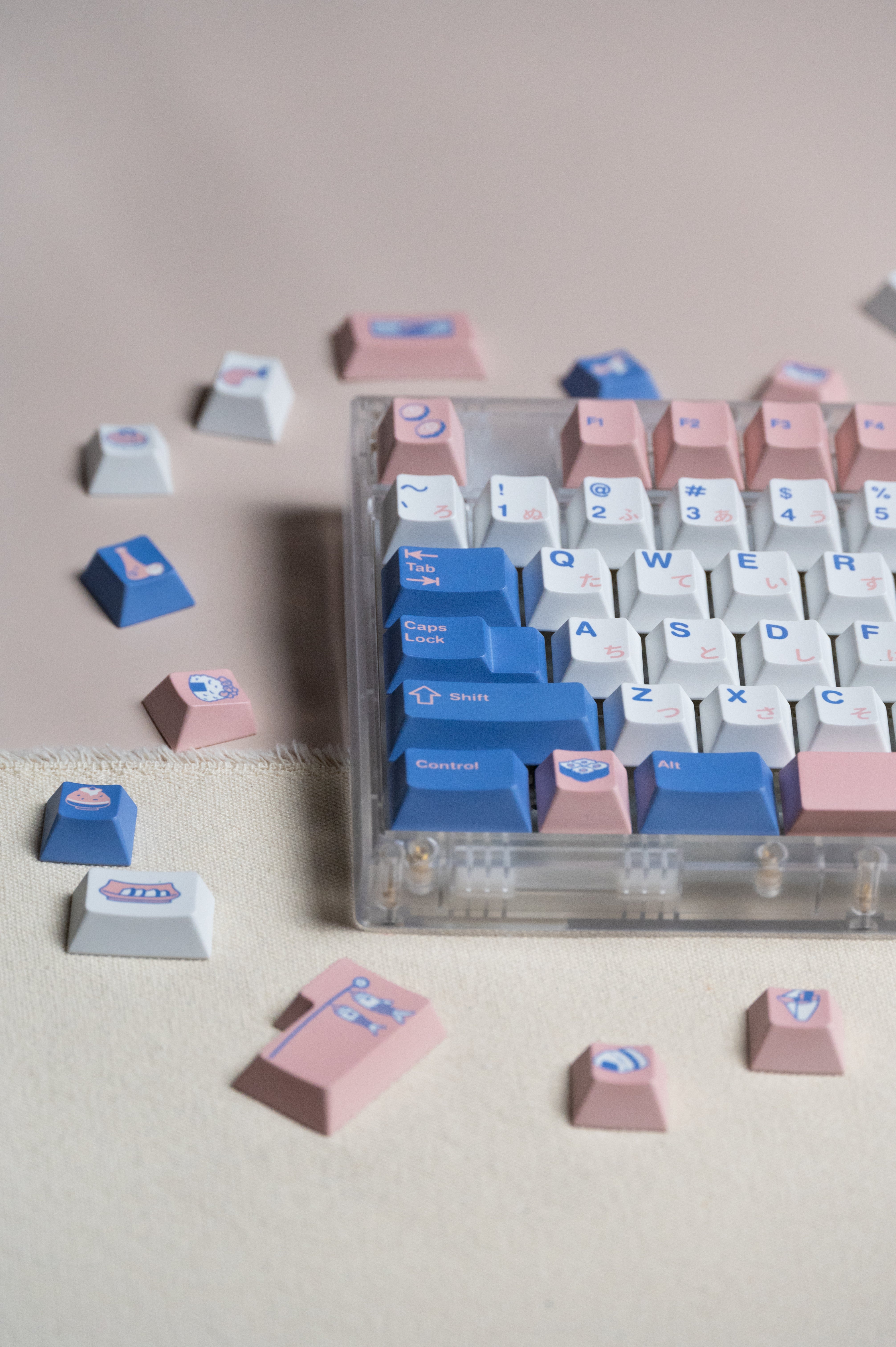 Vividkey Sushi Takeaway Keycaps