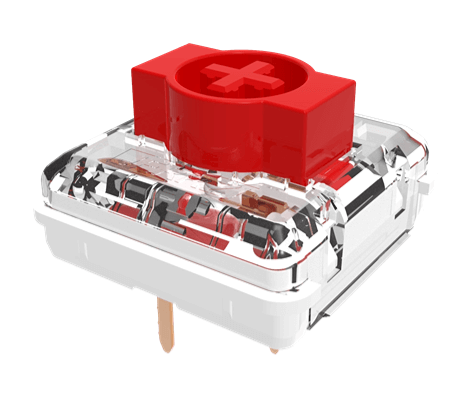 Jerrzi Low Profile Red Linear Switches (10 Pack)