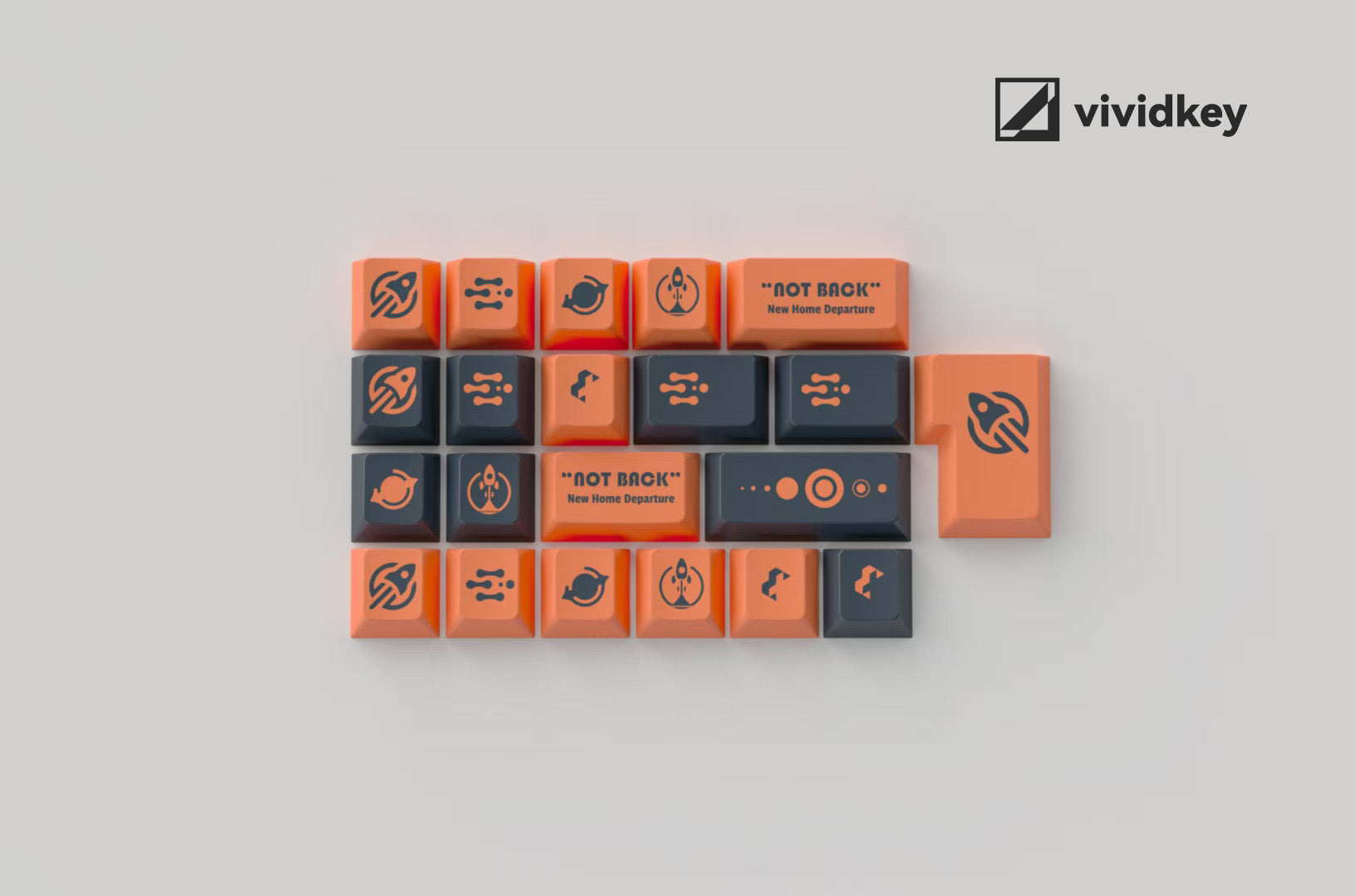 Vividkey Escape the Earth Keycaps