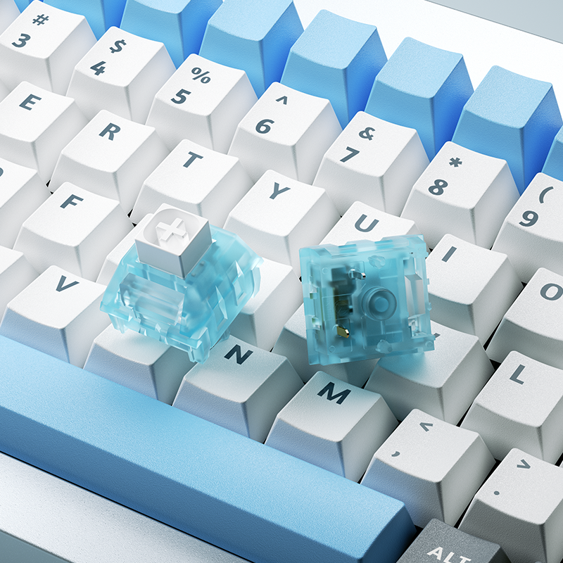 Kailh Box Arctic Fox Clicky Switches (10 Pack)