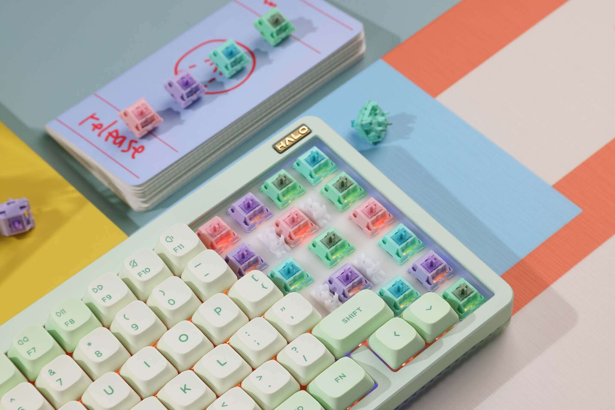 BSUN x Zuoce Macaron Linear Switch (10 per pack) £1.50