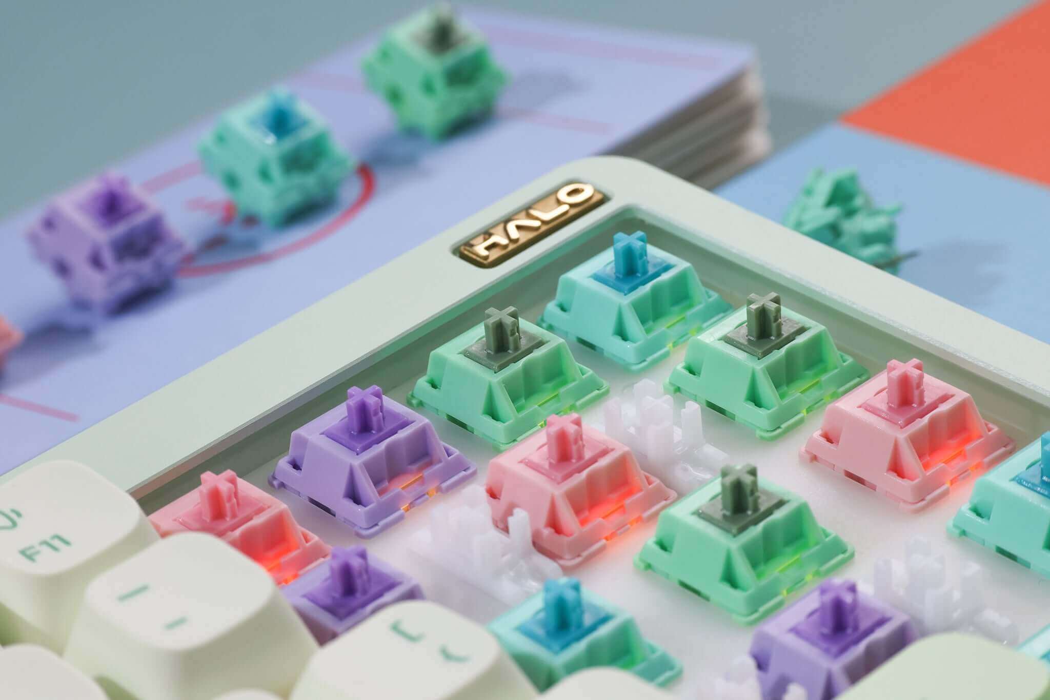BSUN x Zuoce Macaron Linear Switch (10 per pack) £1.50