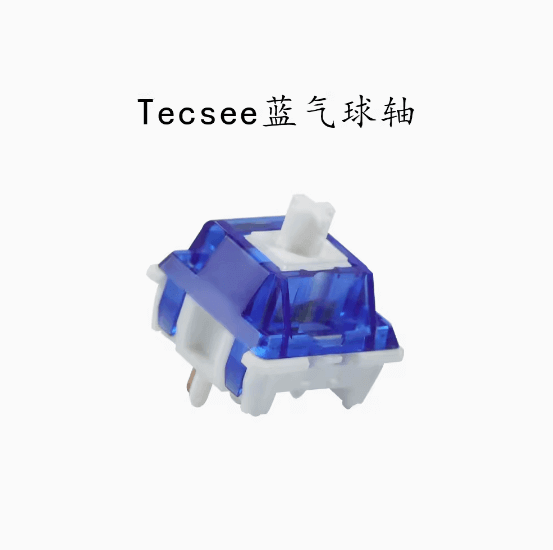 Tecsee Blue Balloon Linear Switches (10 per pack) for Custom Mechanical Keyboards