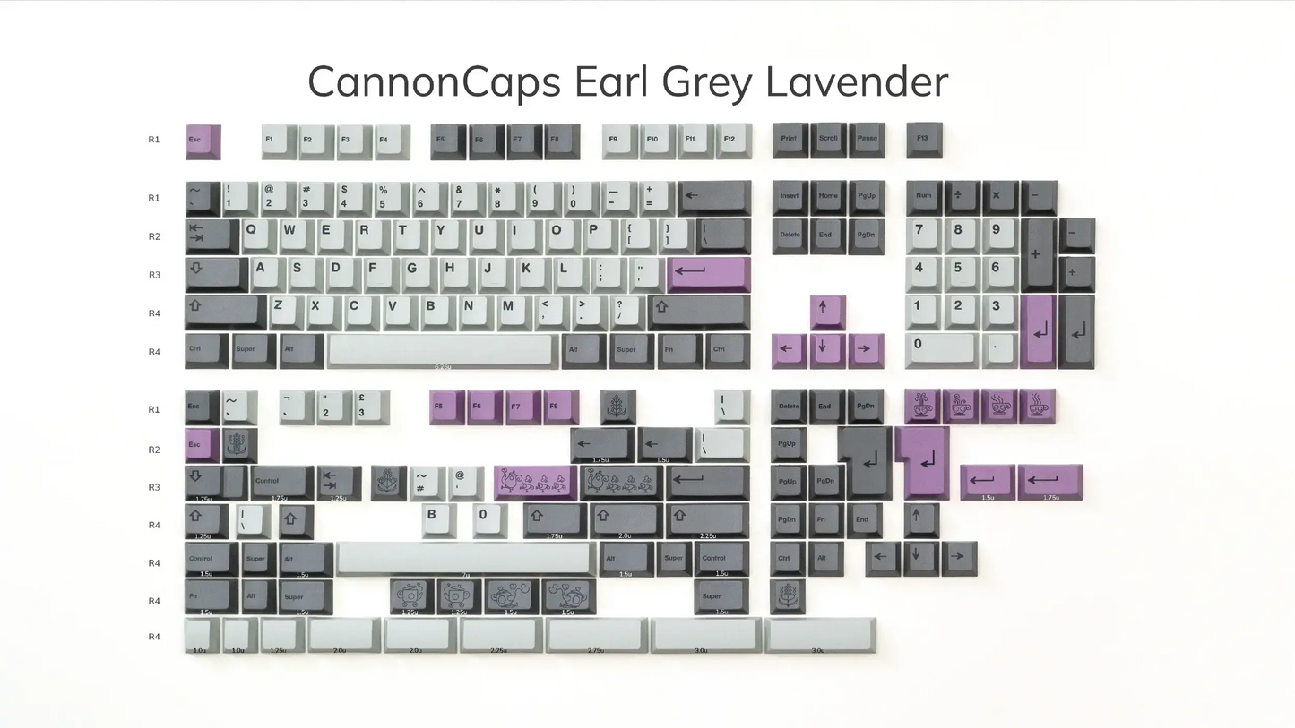 CannonCaps Earl Grey Lavender (New, Sealed)