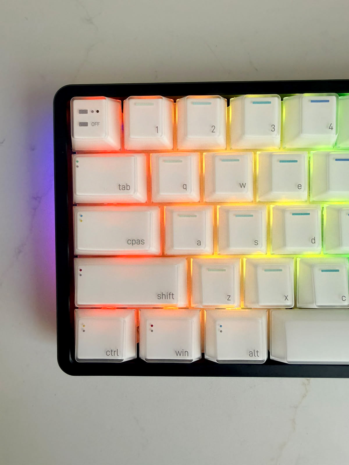 Vividkey Crystal Jelly Keycaps